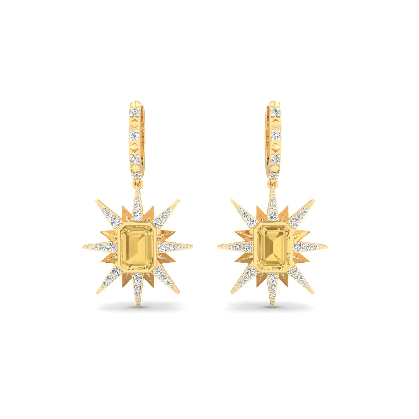 Solar Burst Earrings