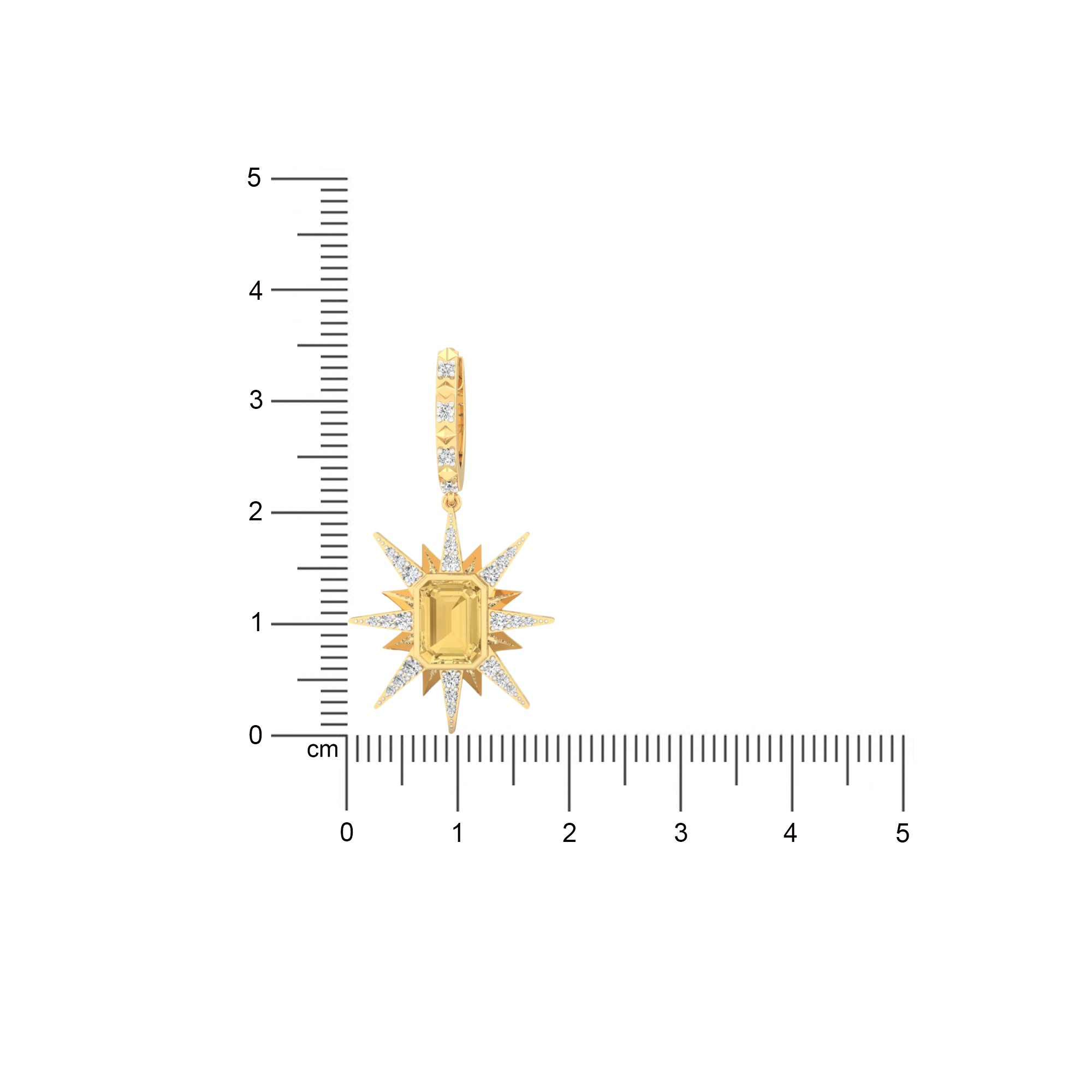 Solar Burst Earrings