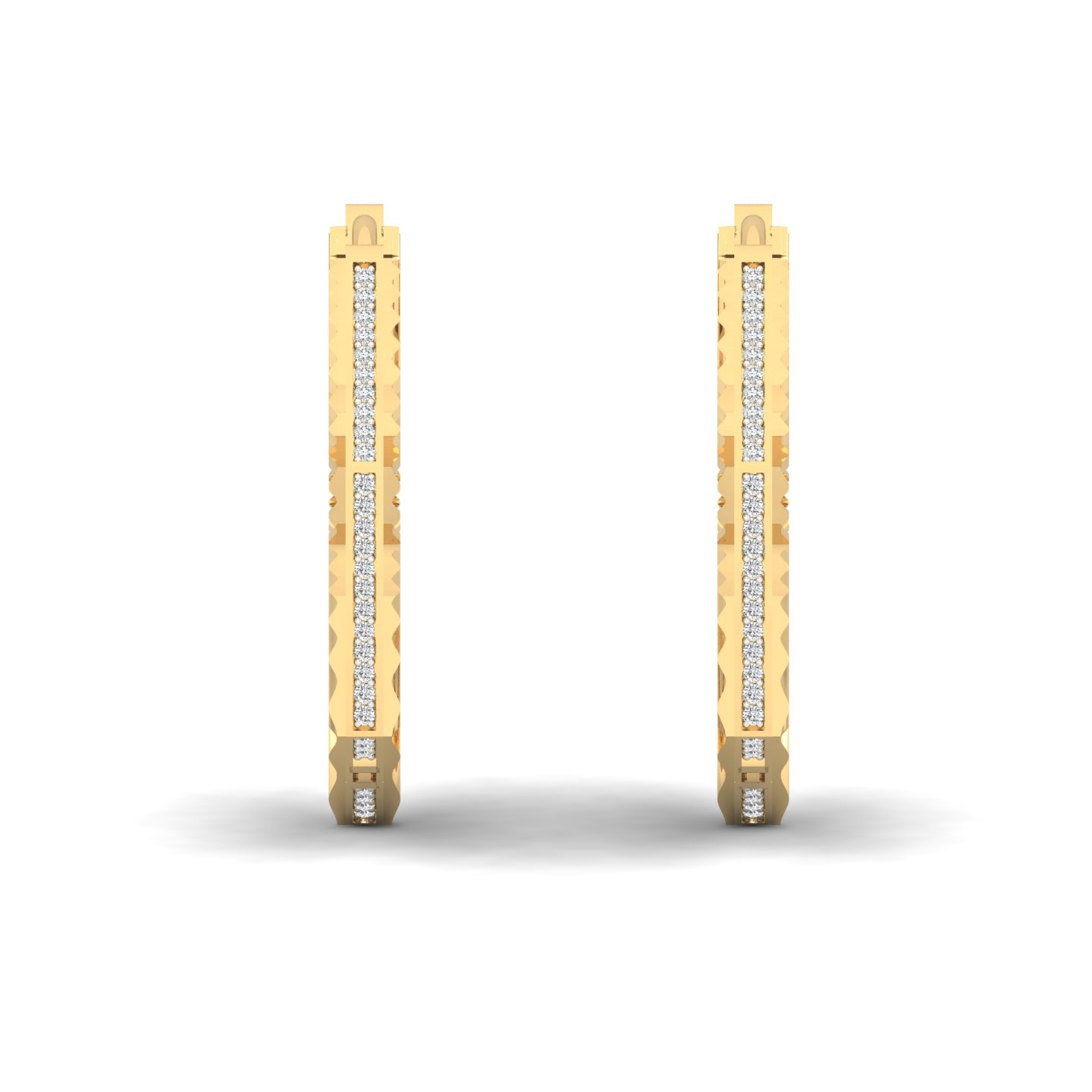 Hexa Edge Earring