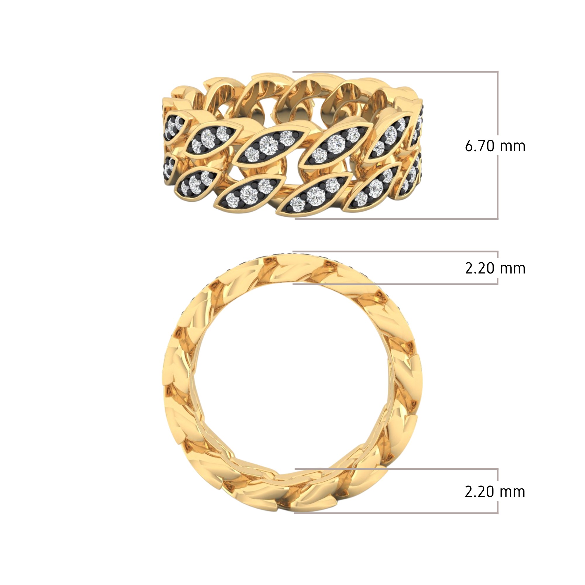 Rose Lattice Band