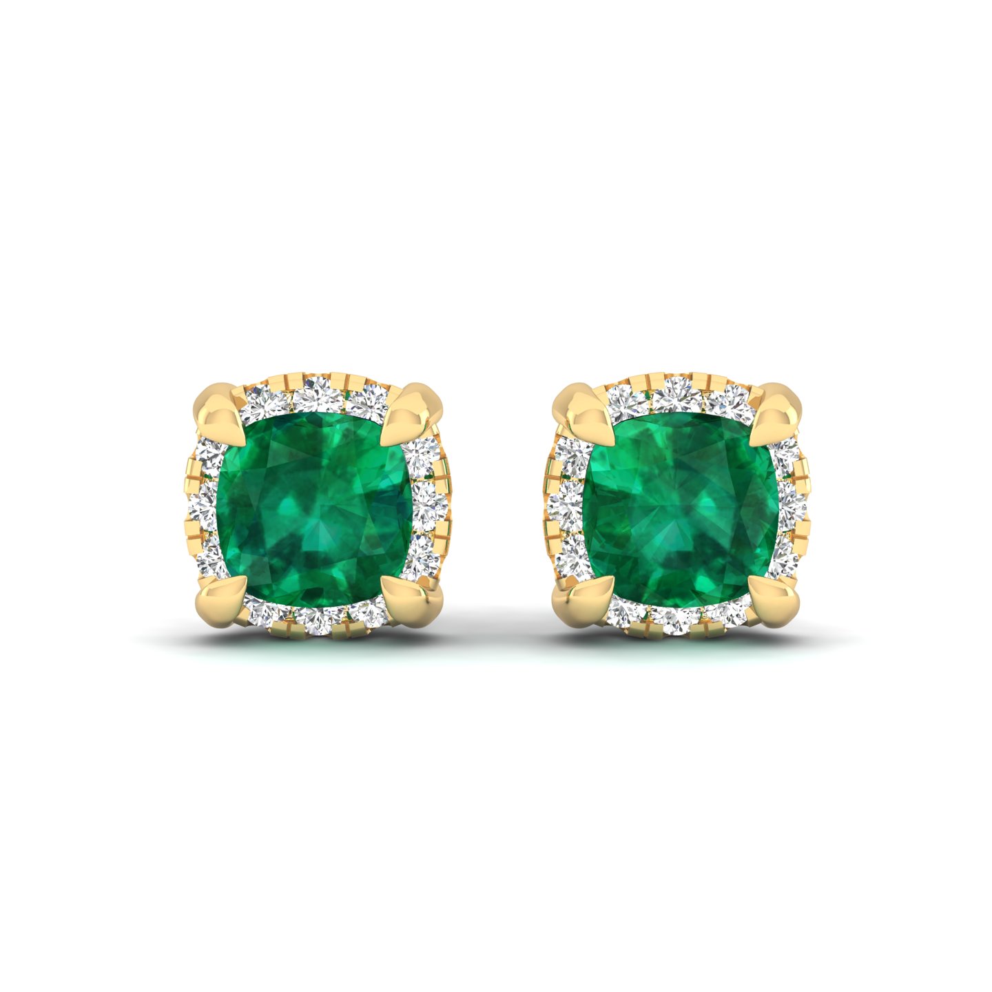 Emerald Sweep Studs