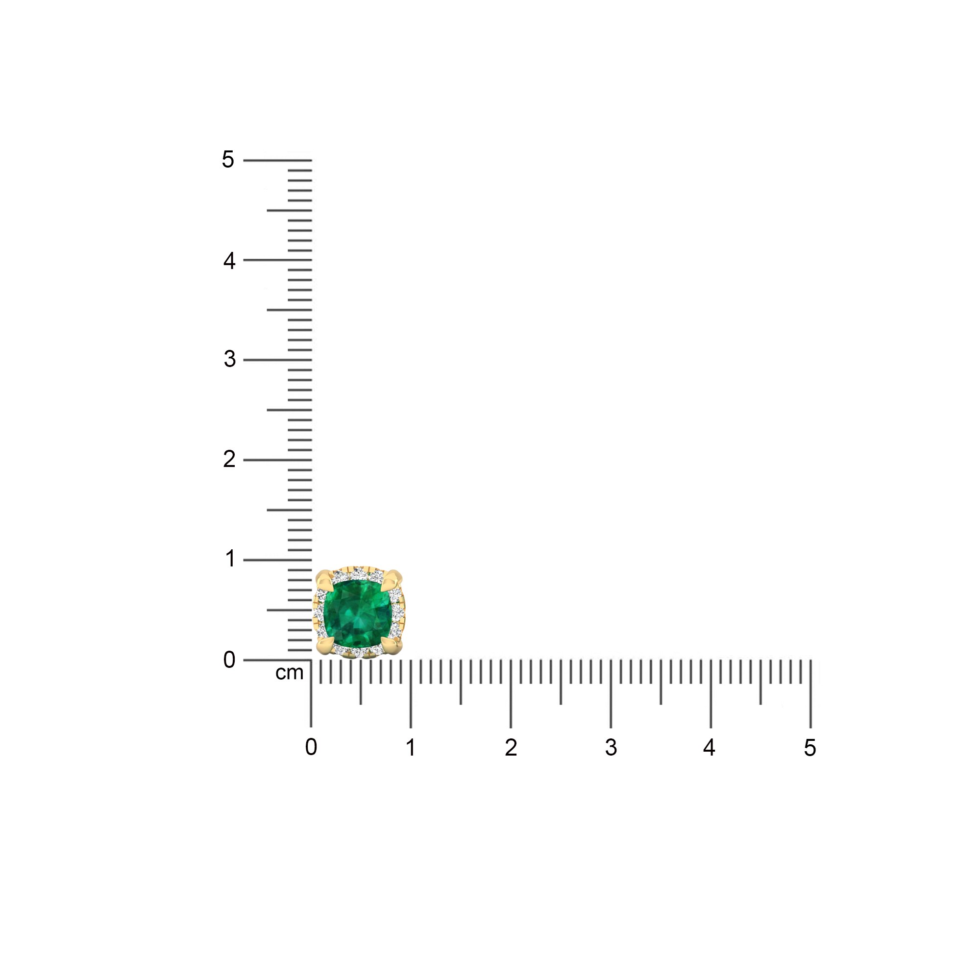 Emerald Sweep Studs