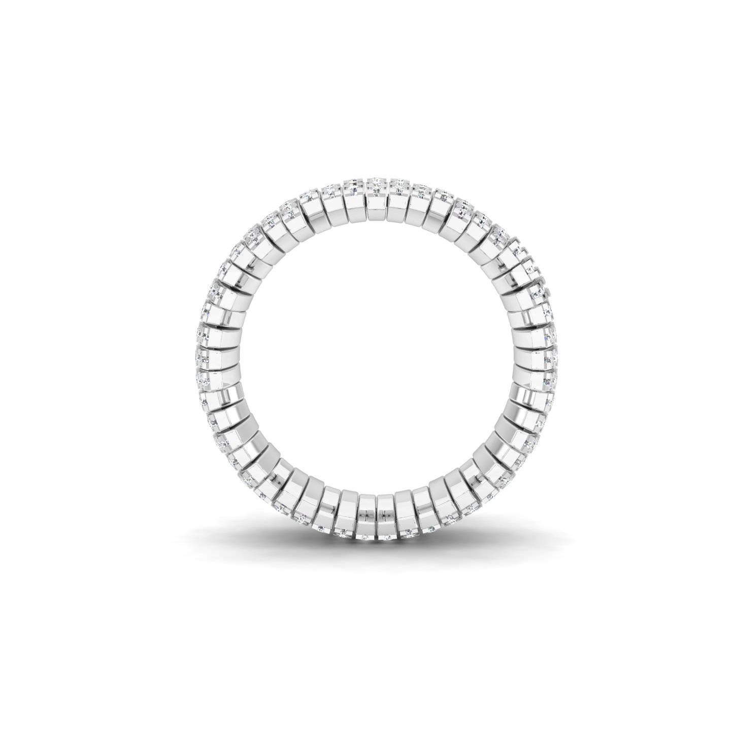 Diamond Multi-Row Eternity Band