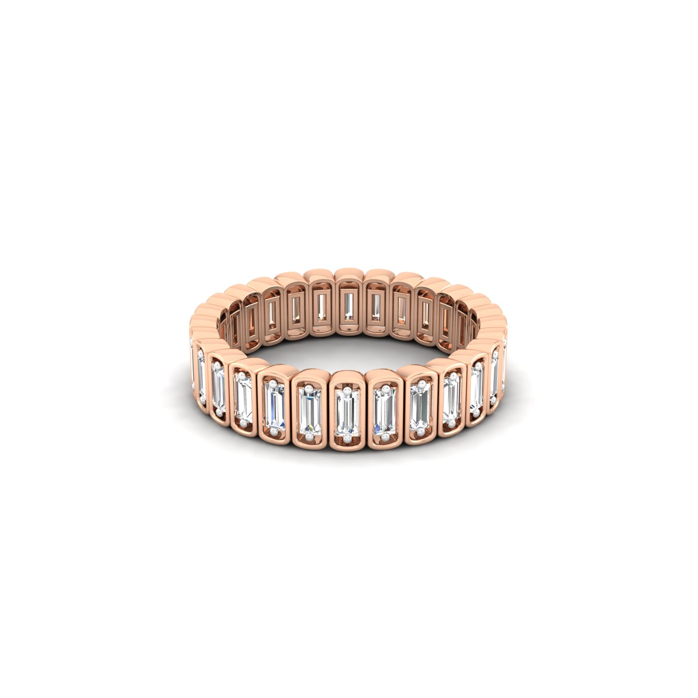 Baguette Diamond Full Eternity Band