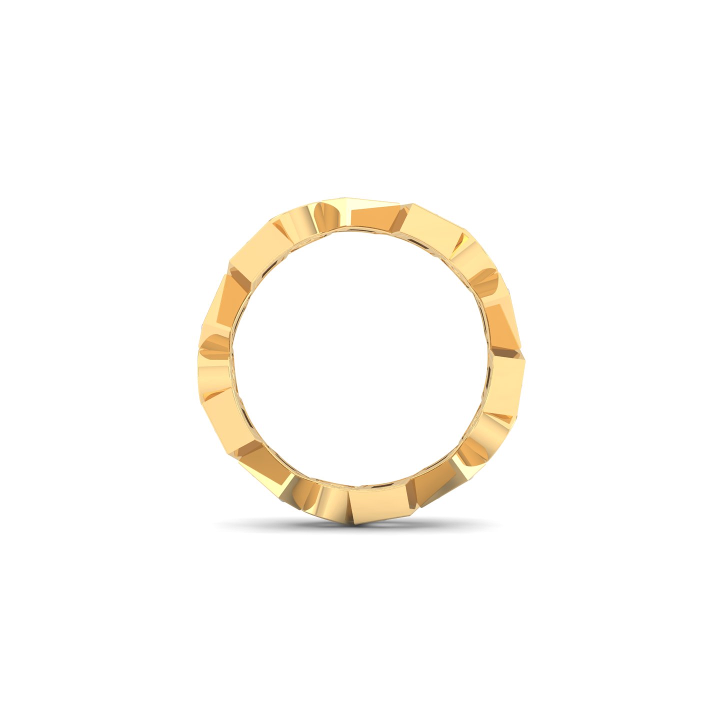 Princess & Baguette Diamond Fashion Band