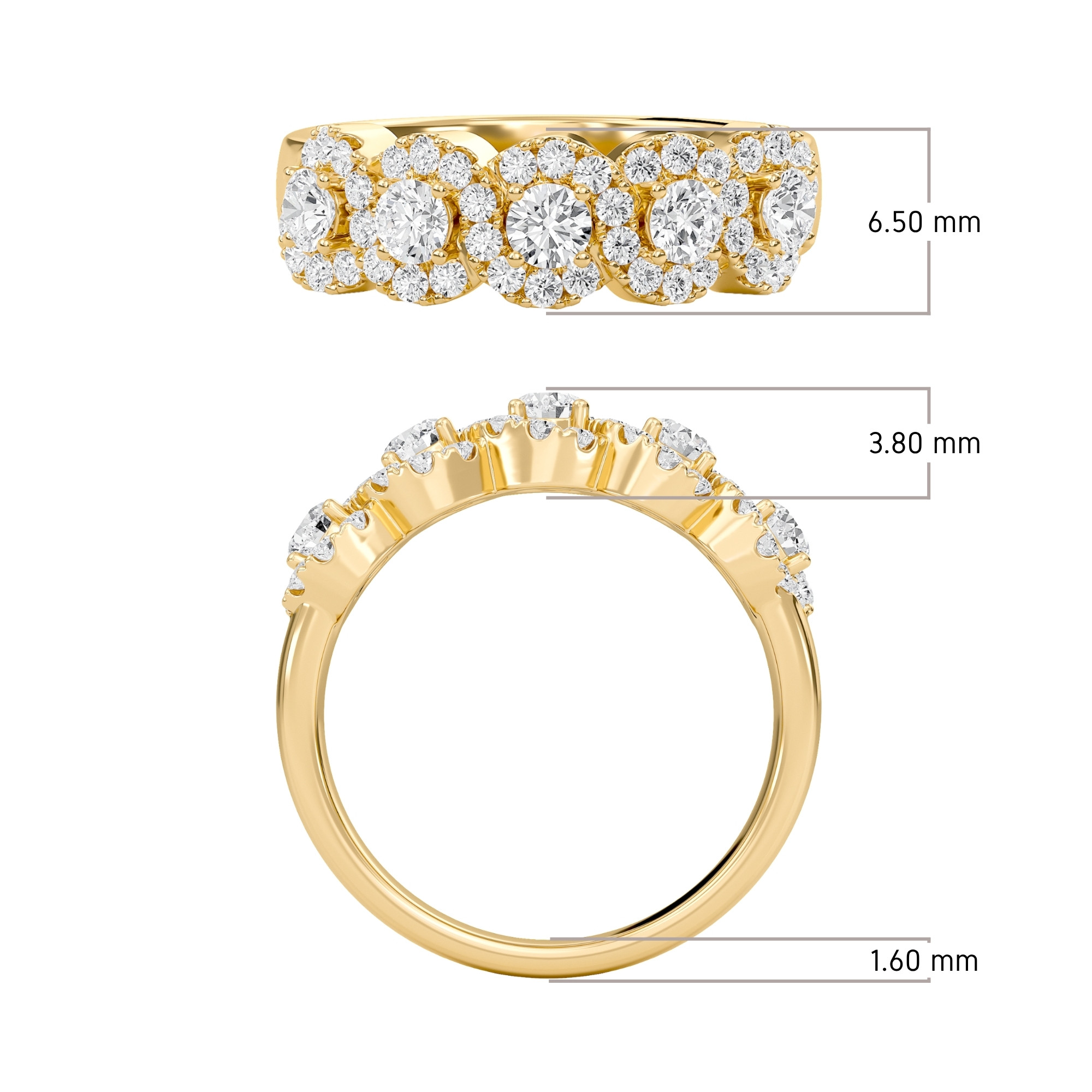 Spiral Wedding Band