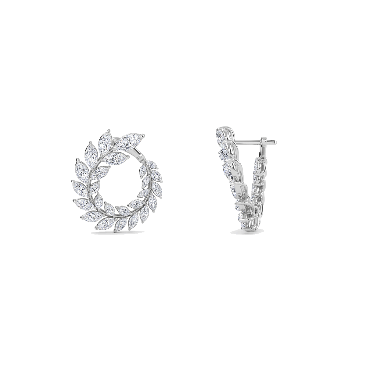 Graduating Wreath Earrings