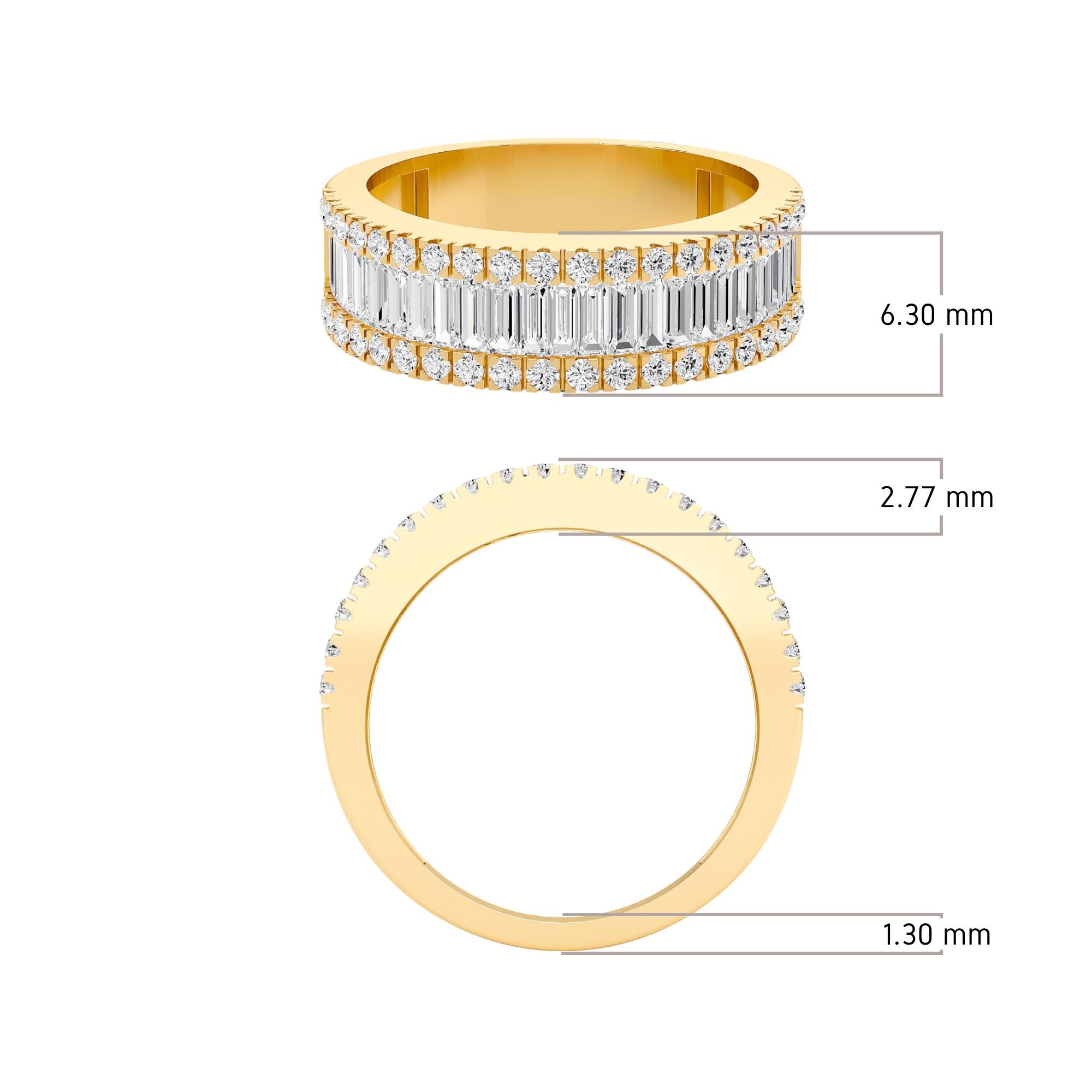 Luxe Wedding Band