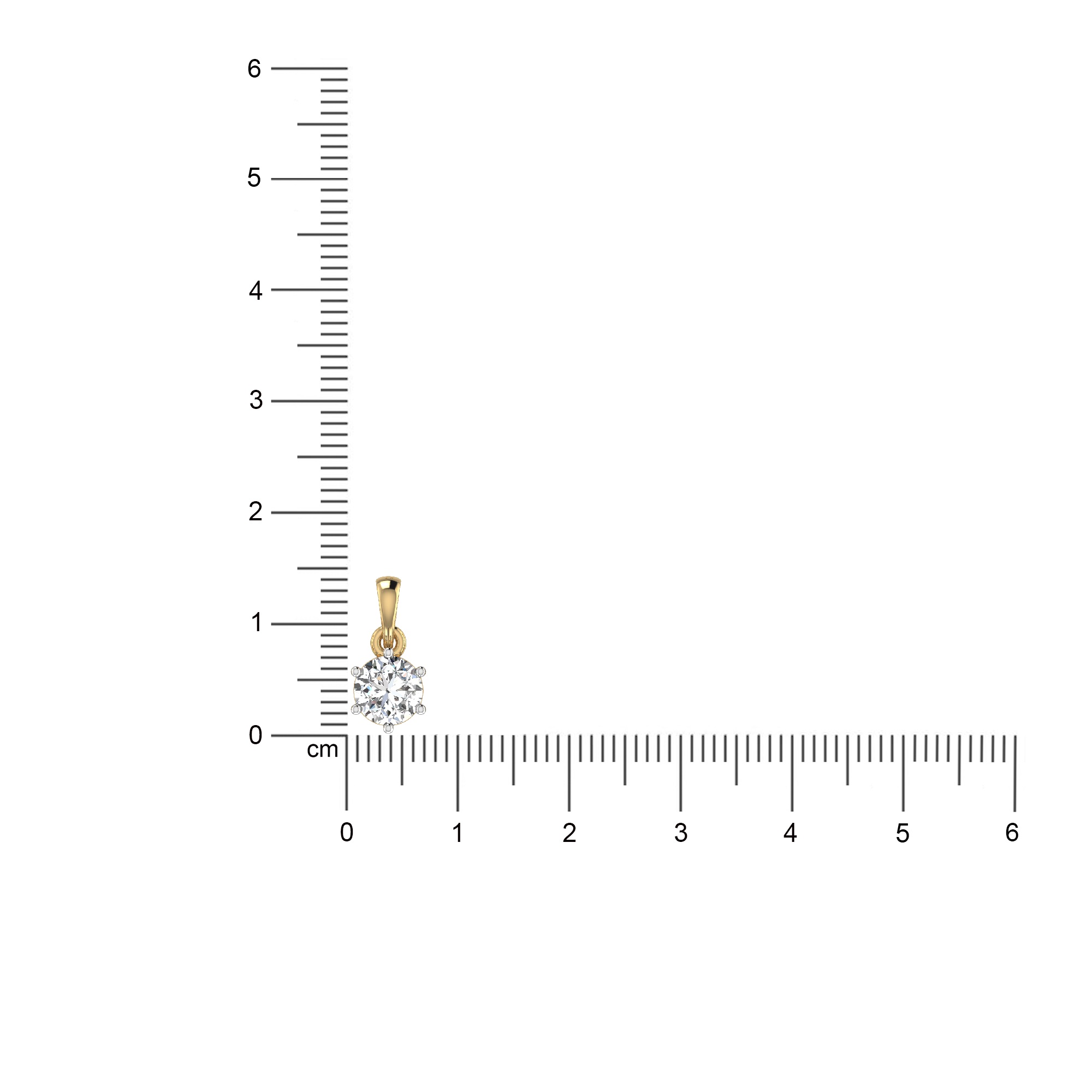 Solitaire Serenity Pendant