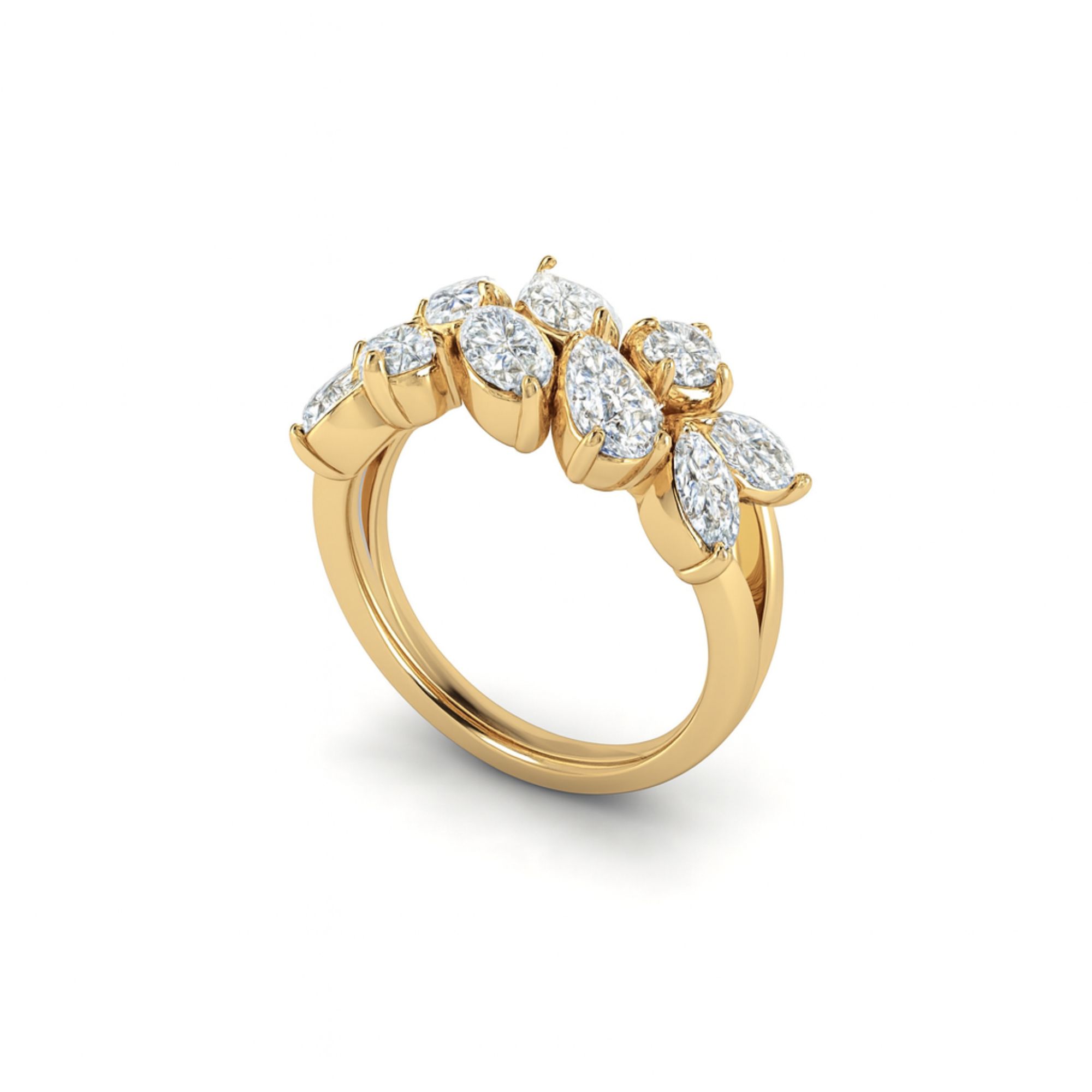 Multi Shape Brilliant Band