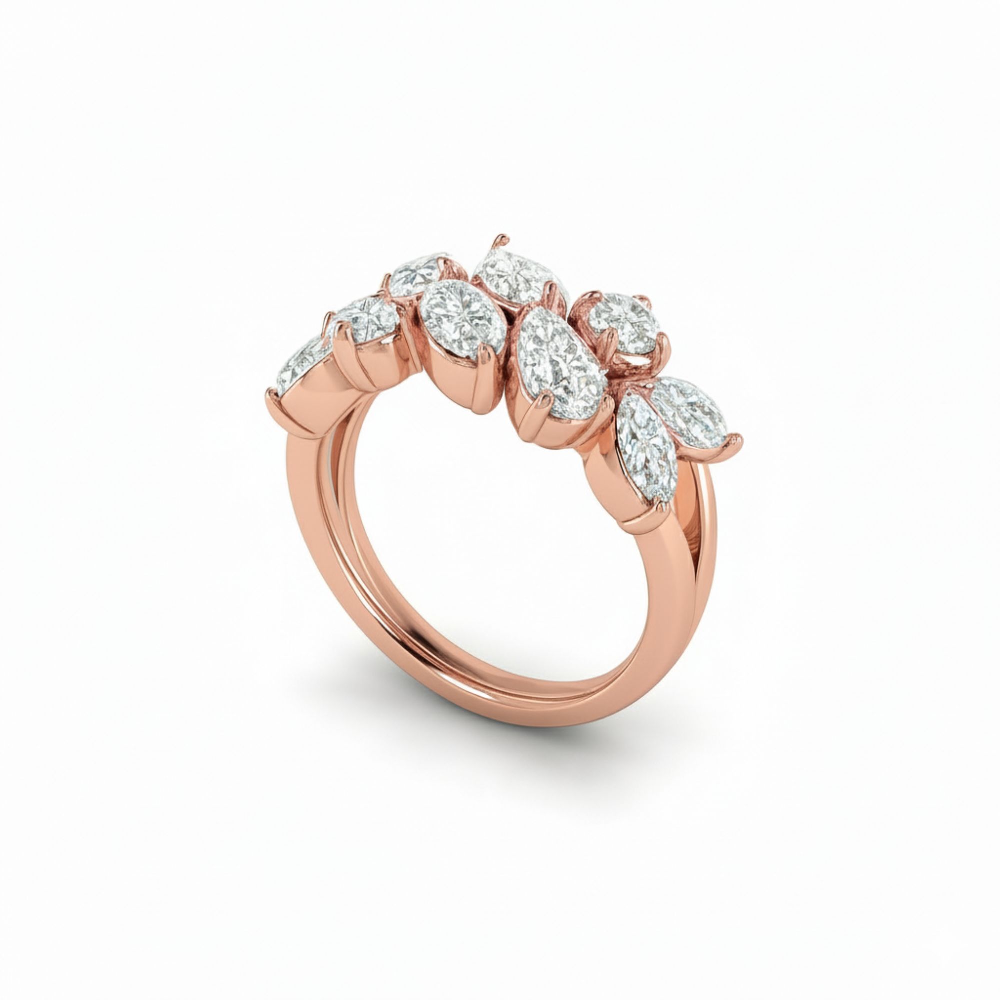 Multi Shape Brilliant Band