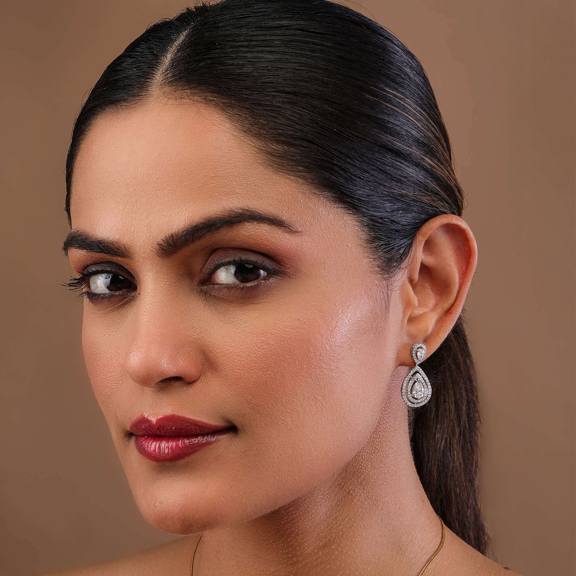 Embrace Pear Drop Earrings