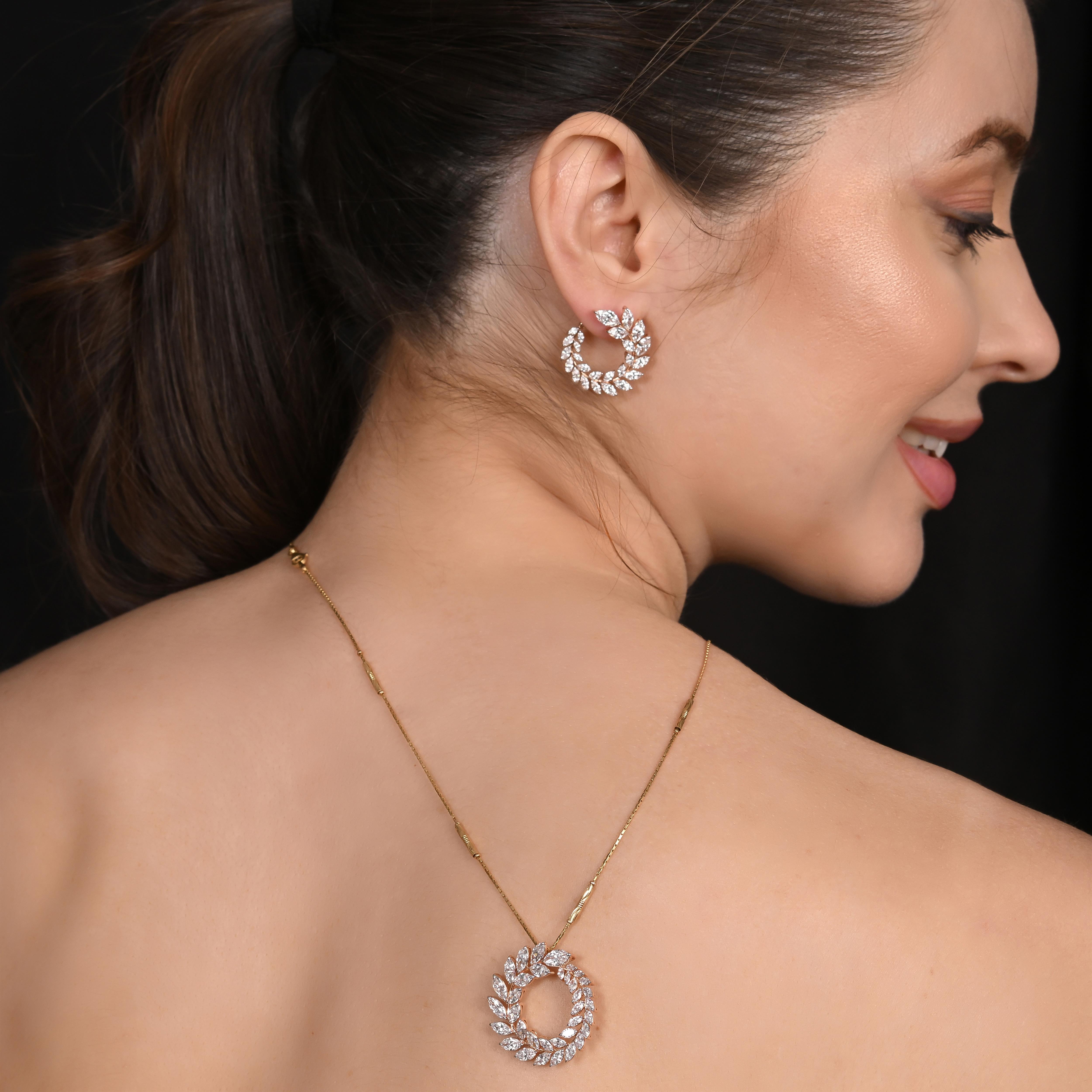 Graduating Wreath Earrings