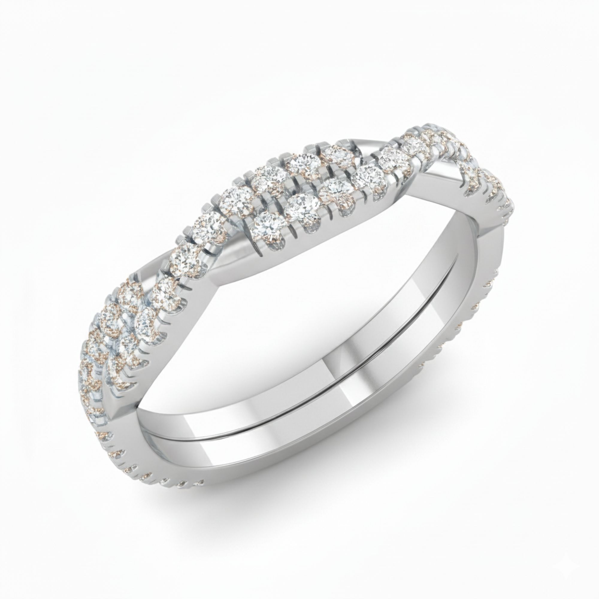 Twisted Wedding Band