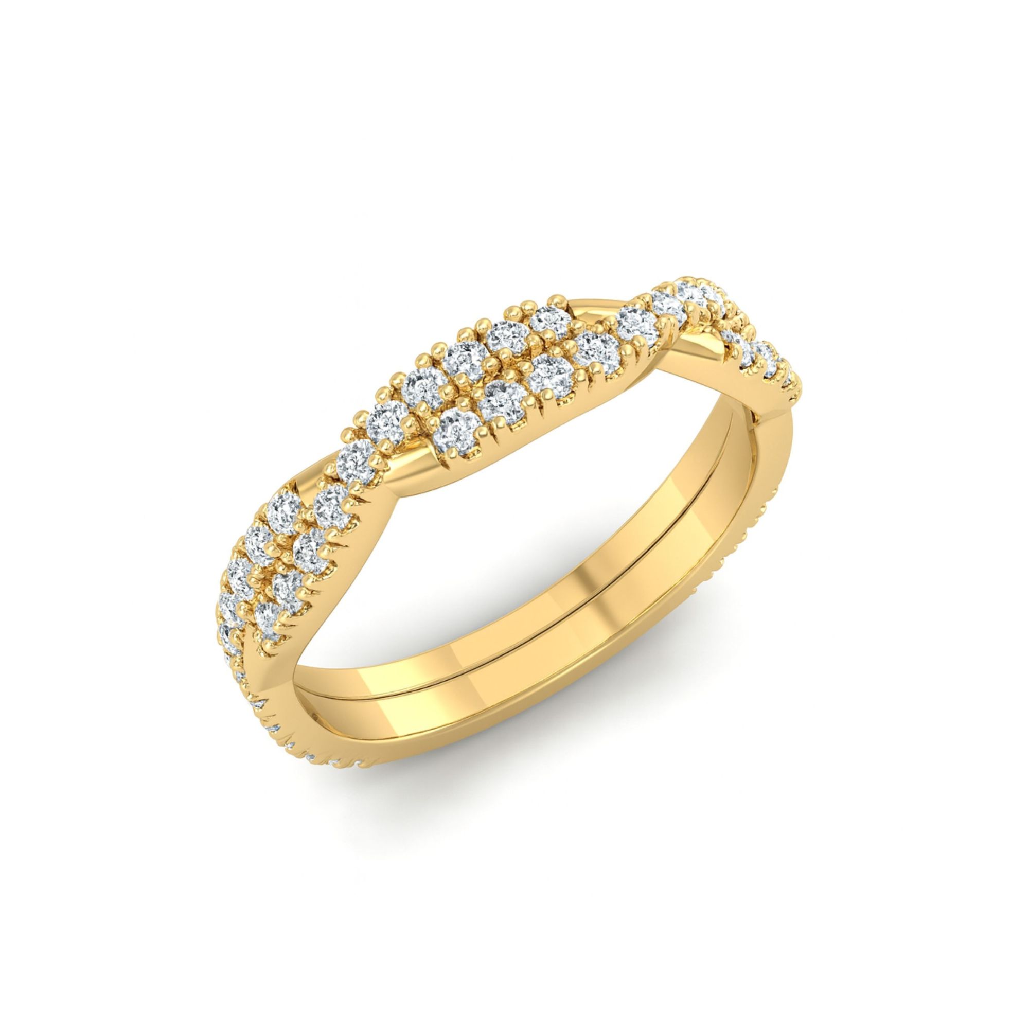 Twisted Wedding Band