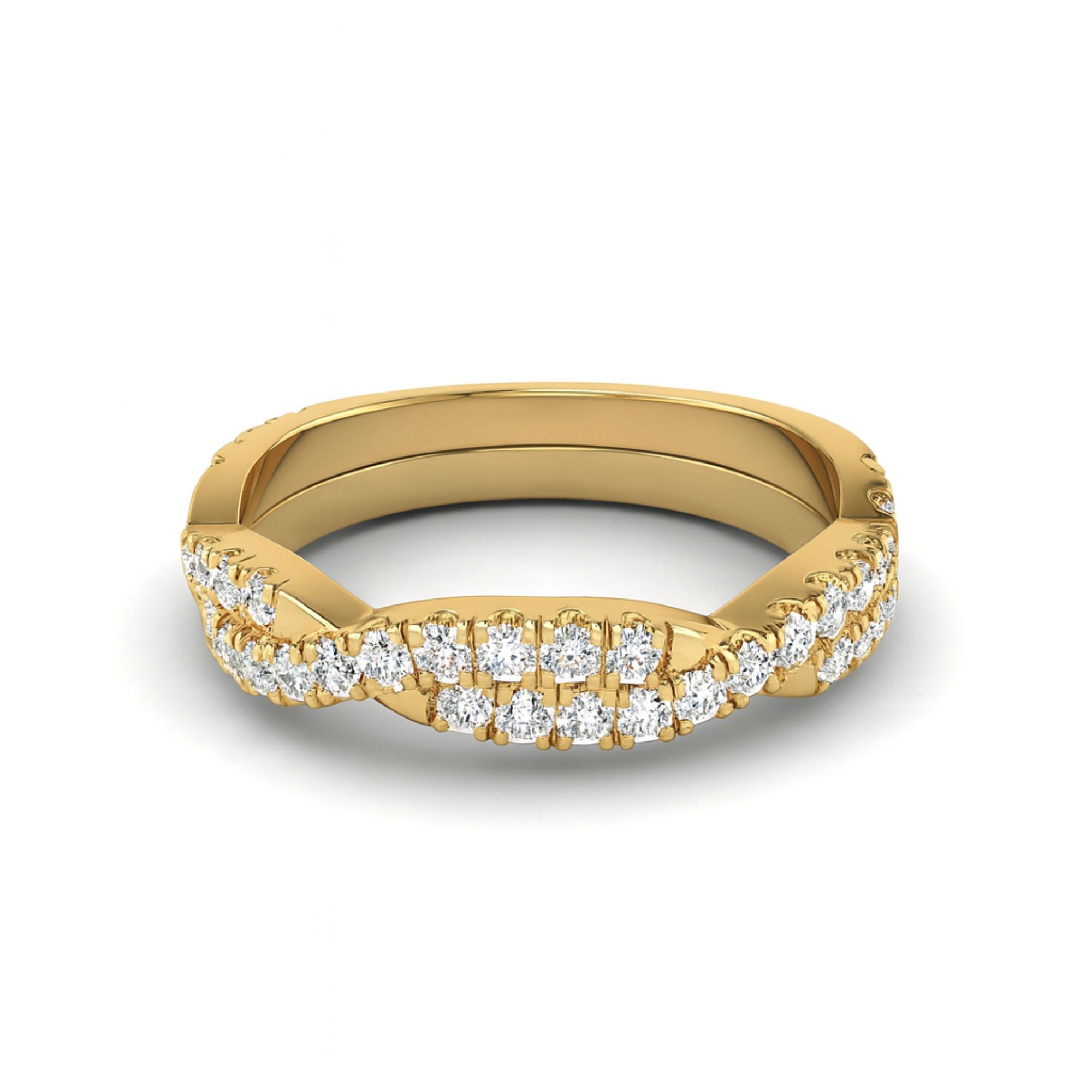 Twisted Wedding Band