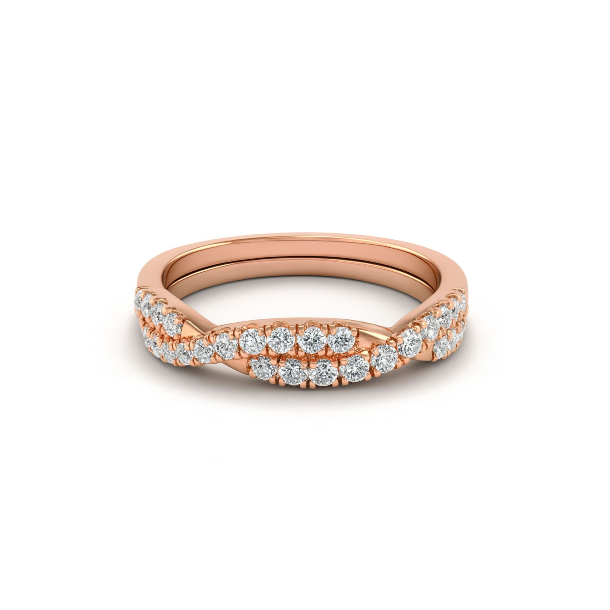 Twisted Wedding Band