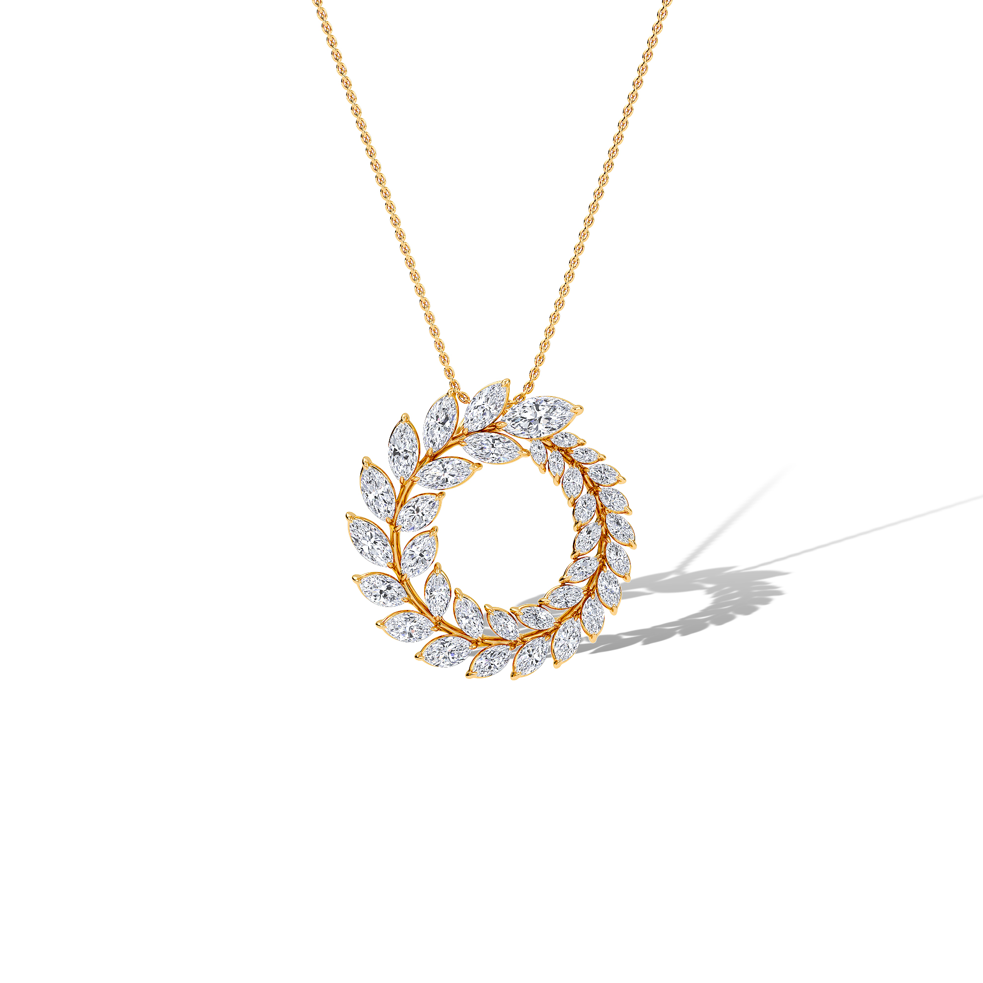 Graduating Wreath Pendant