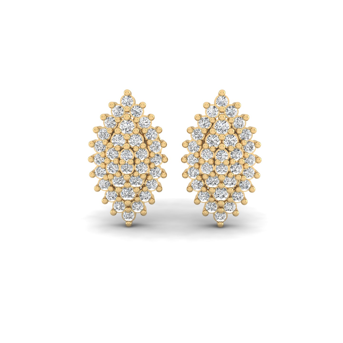 1/5 Cts. Cluster Marquise Fashion Earring