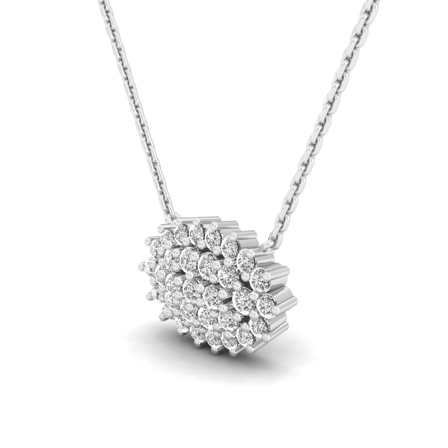 1/6 Cts. Cluster Marquise Fashion Pendant