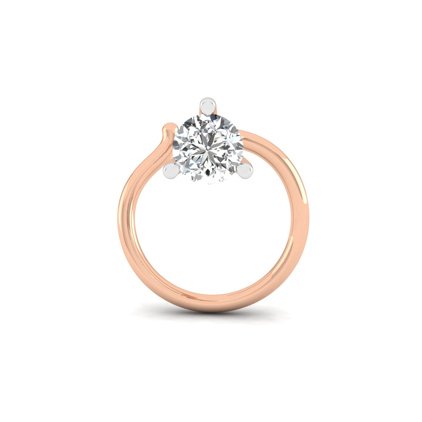 Solitaire Glimmer Nosepin