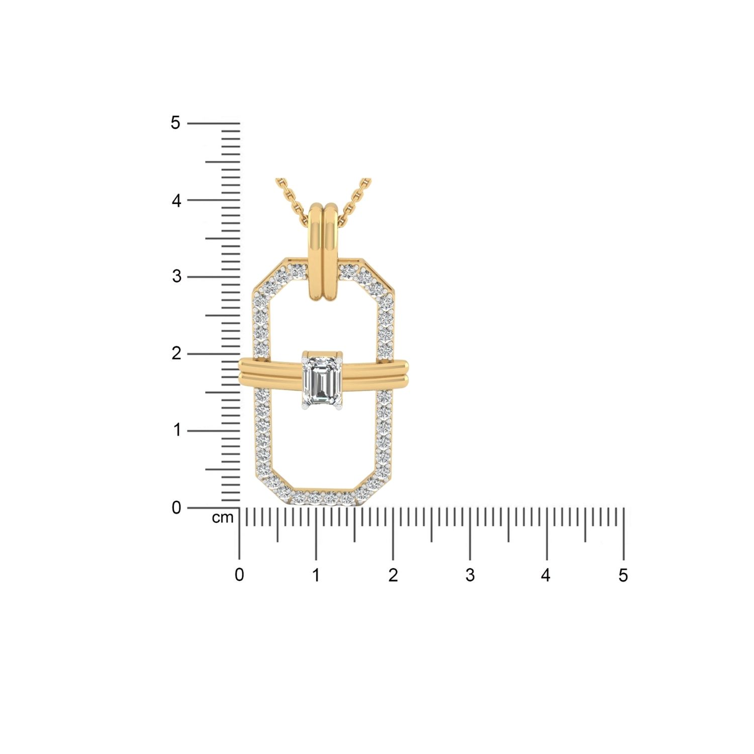 "Regent" Diamond Pendant