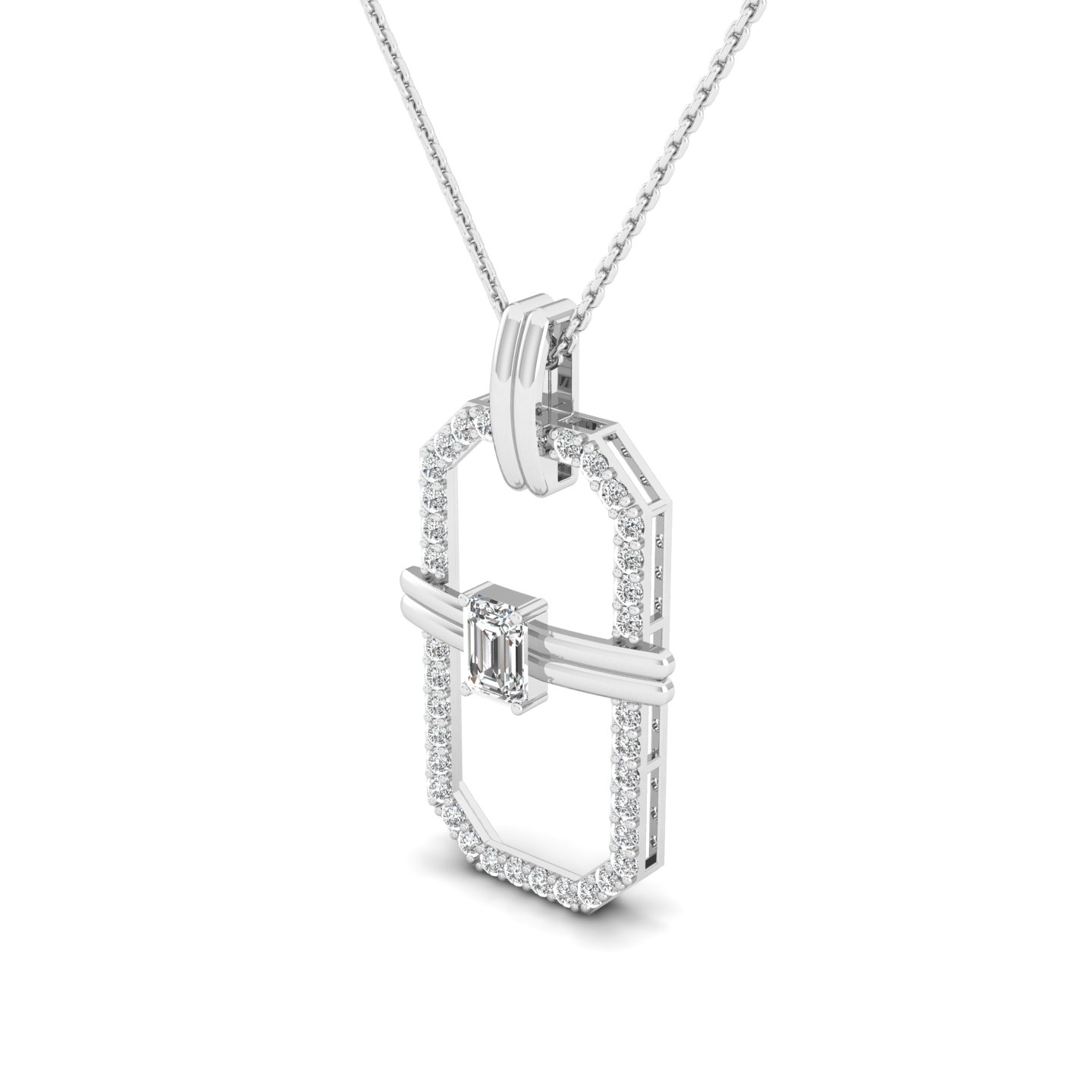 "Regent" Diamond Pendant