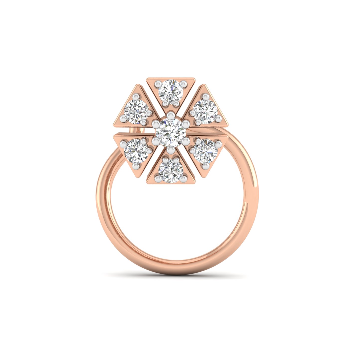 Radiant Hexa-Bloom Nosepin