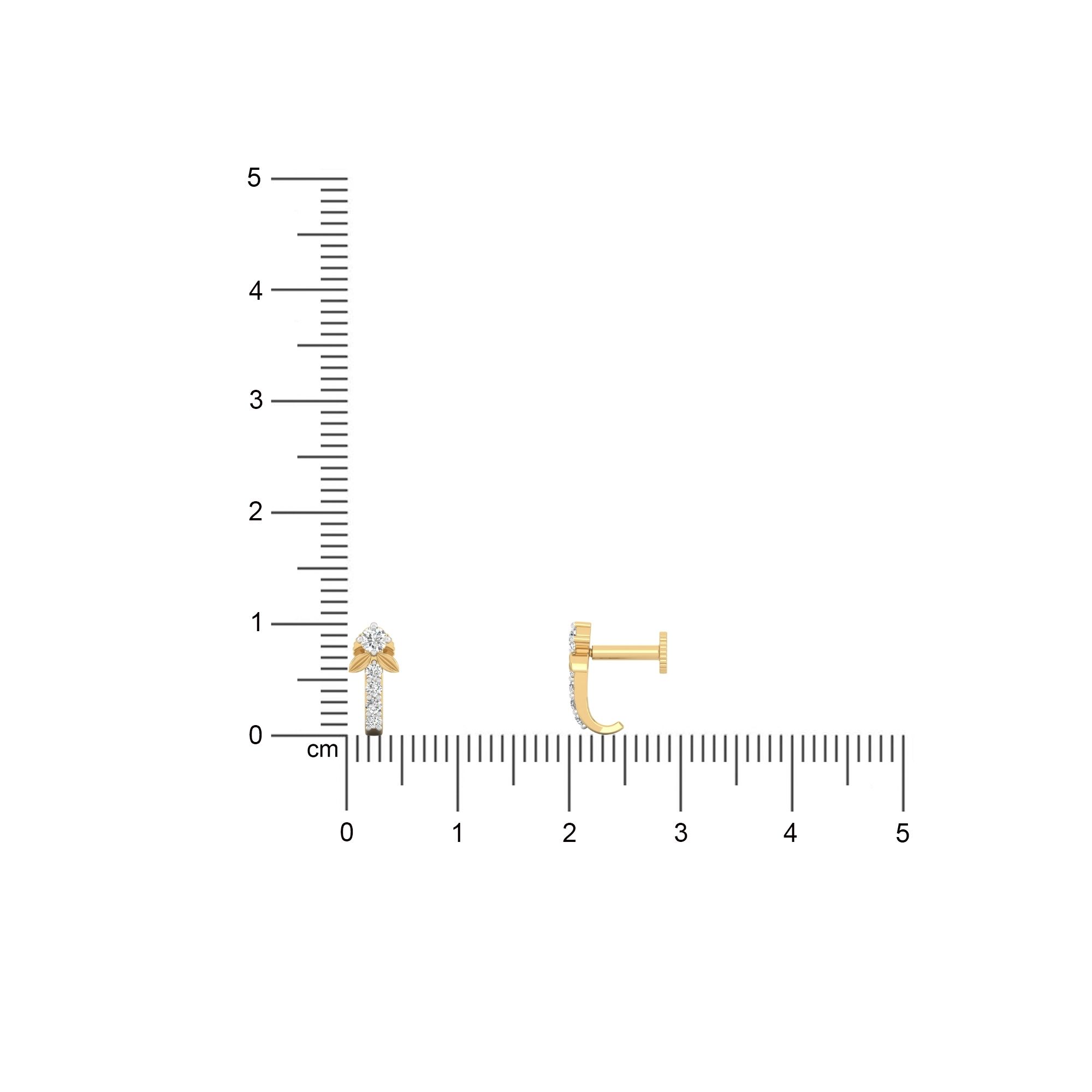 Eclat Curve Nose Pin