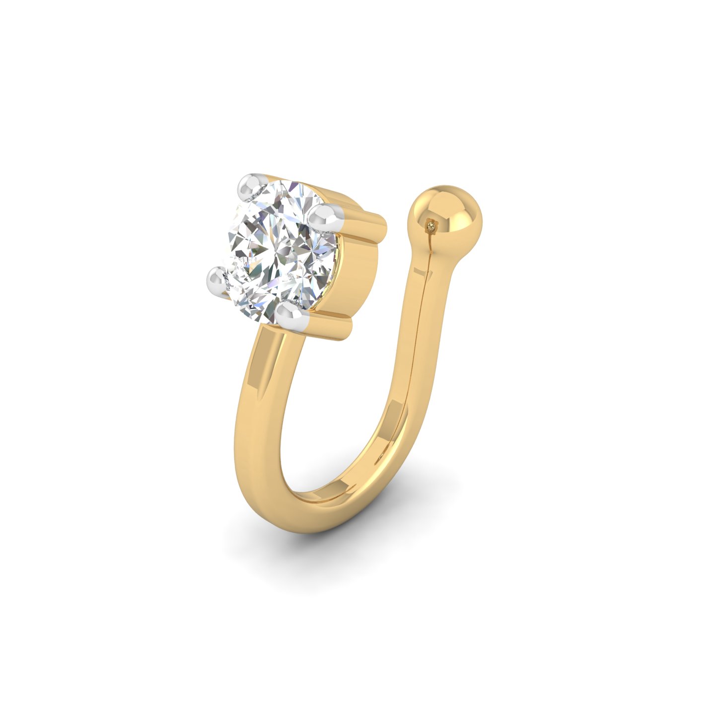 Minimalist Shimmer Nose Ring