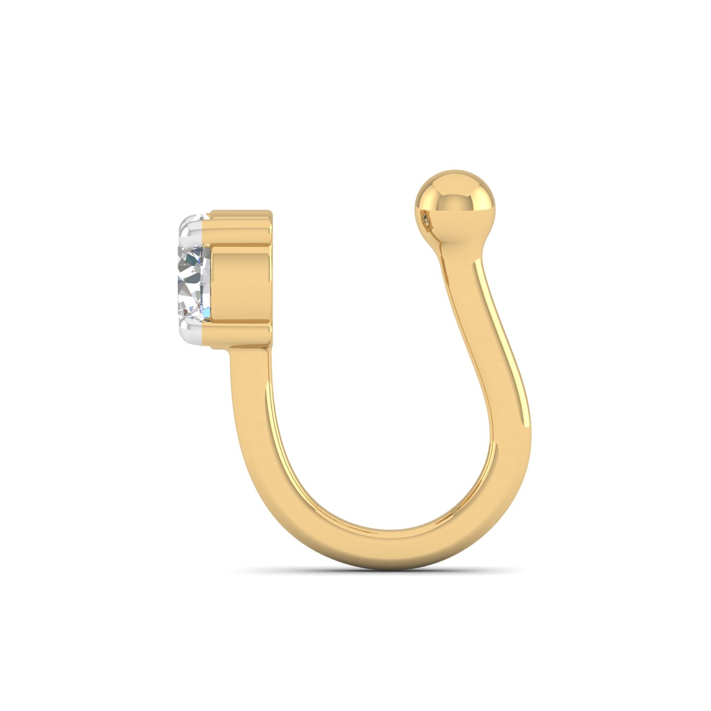 Minimalist Shimmer Nose Ring