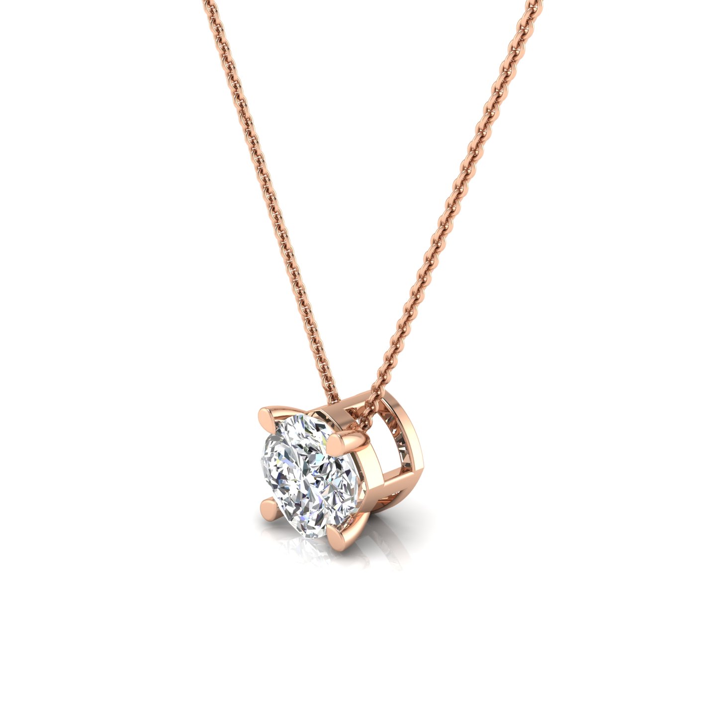 Classic Solitaire Pendant