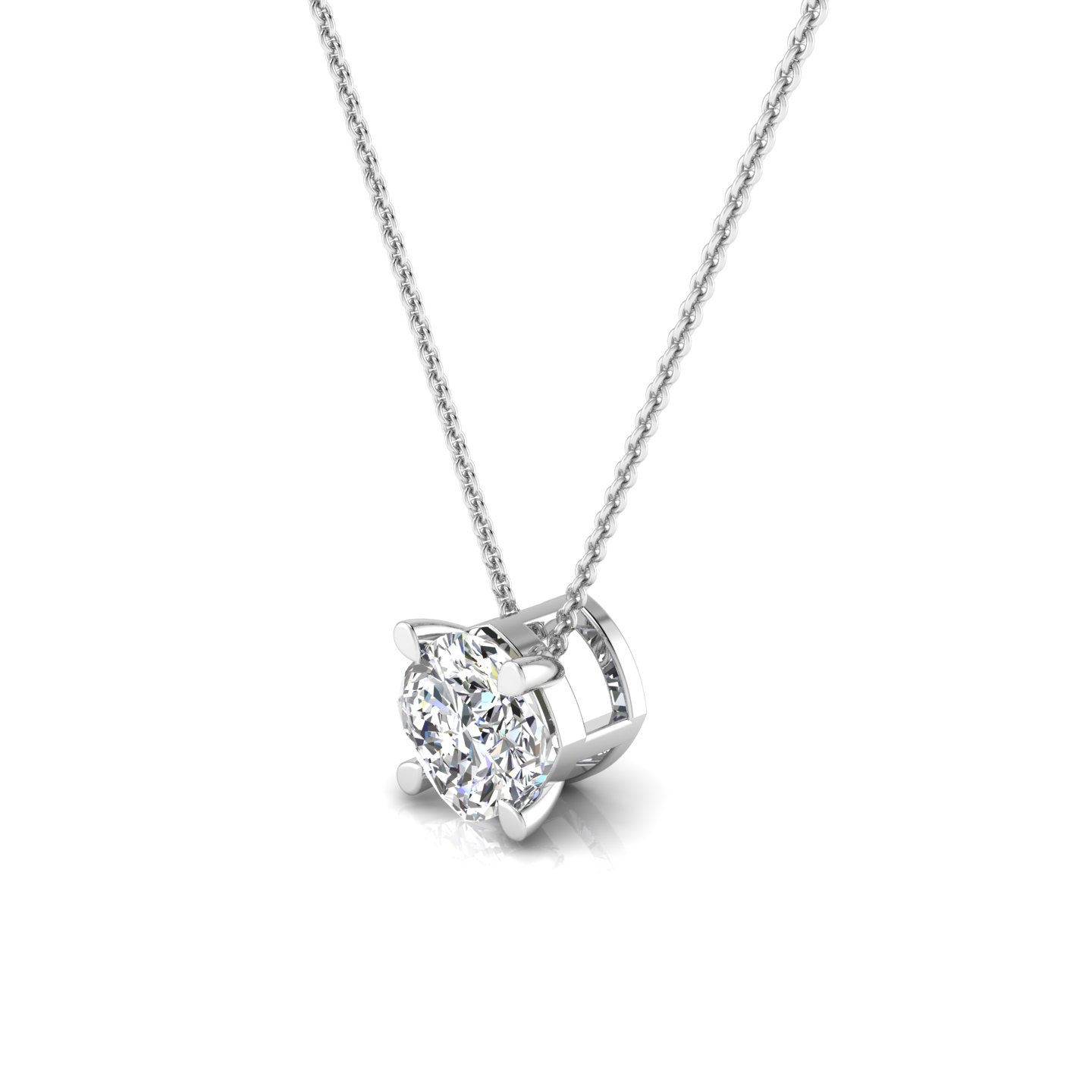 Classic Solitaire Pendant