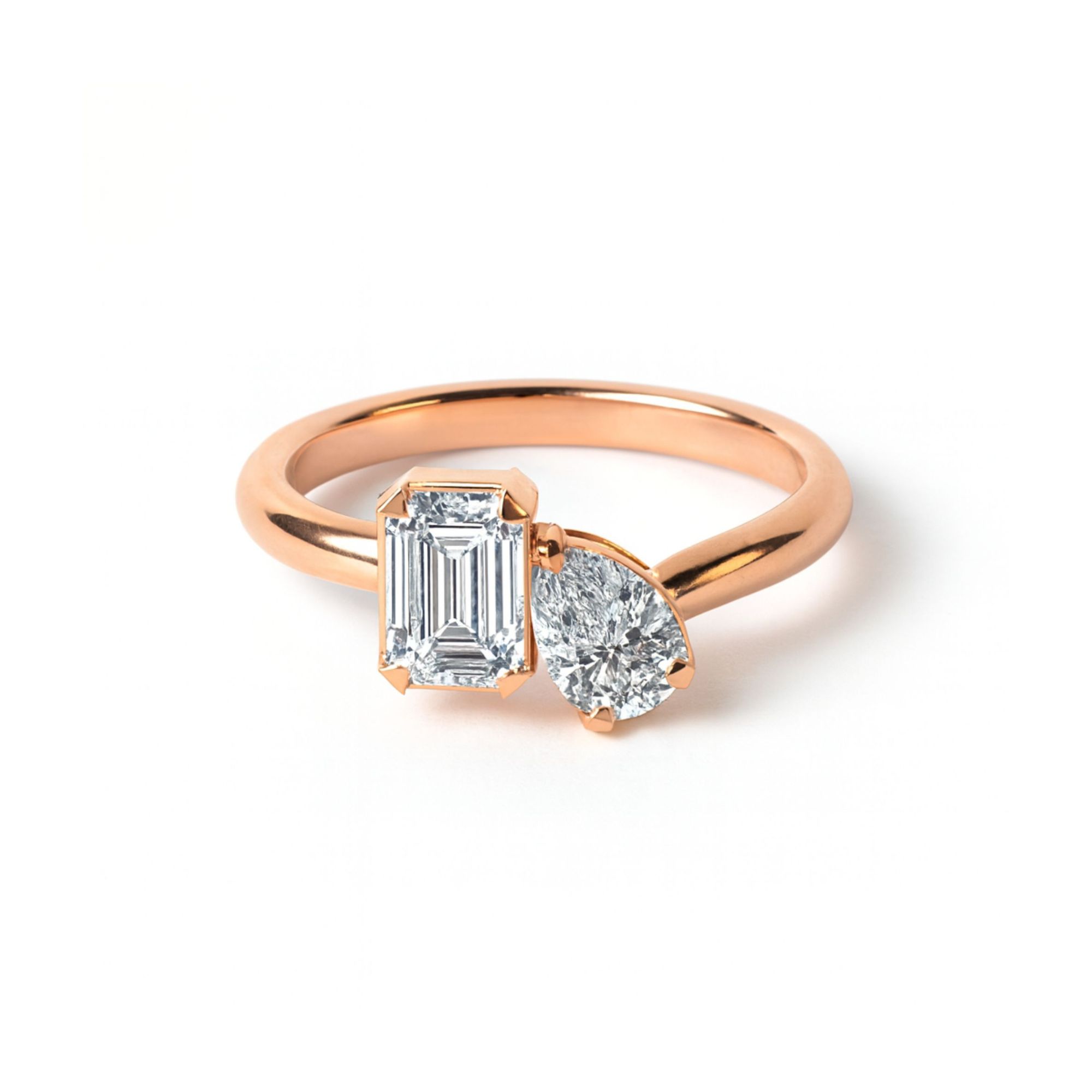 Harmonious Duet Ring