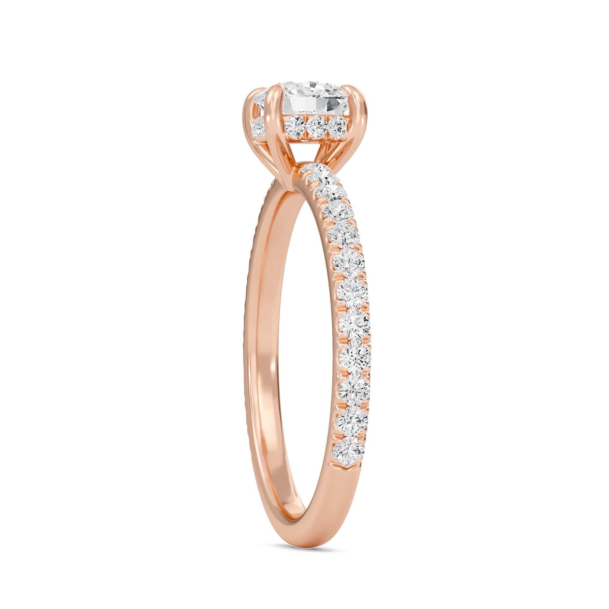 Cushion Perfect Fit Engagement Ring
