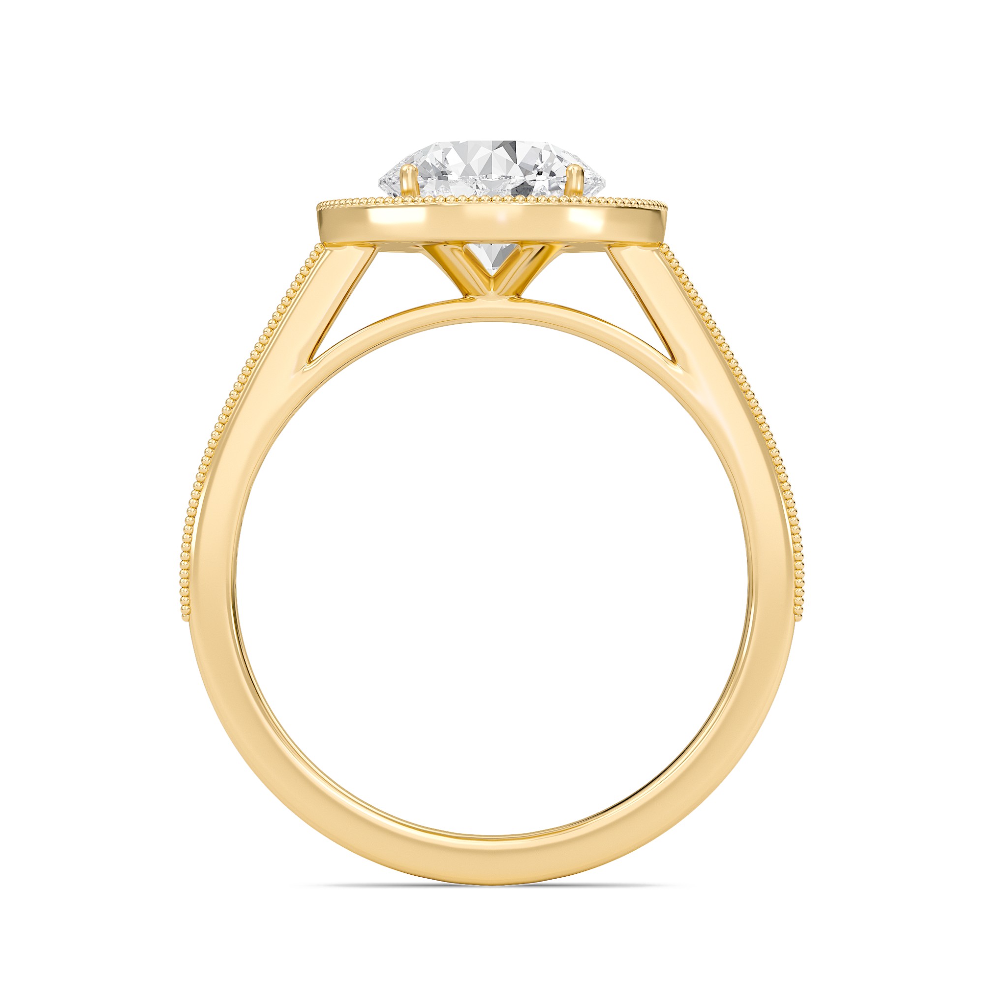 Halo Engagement Ring