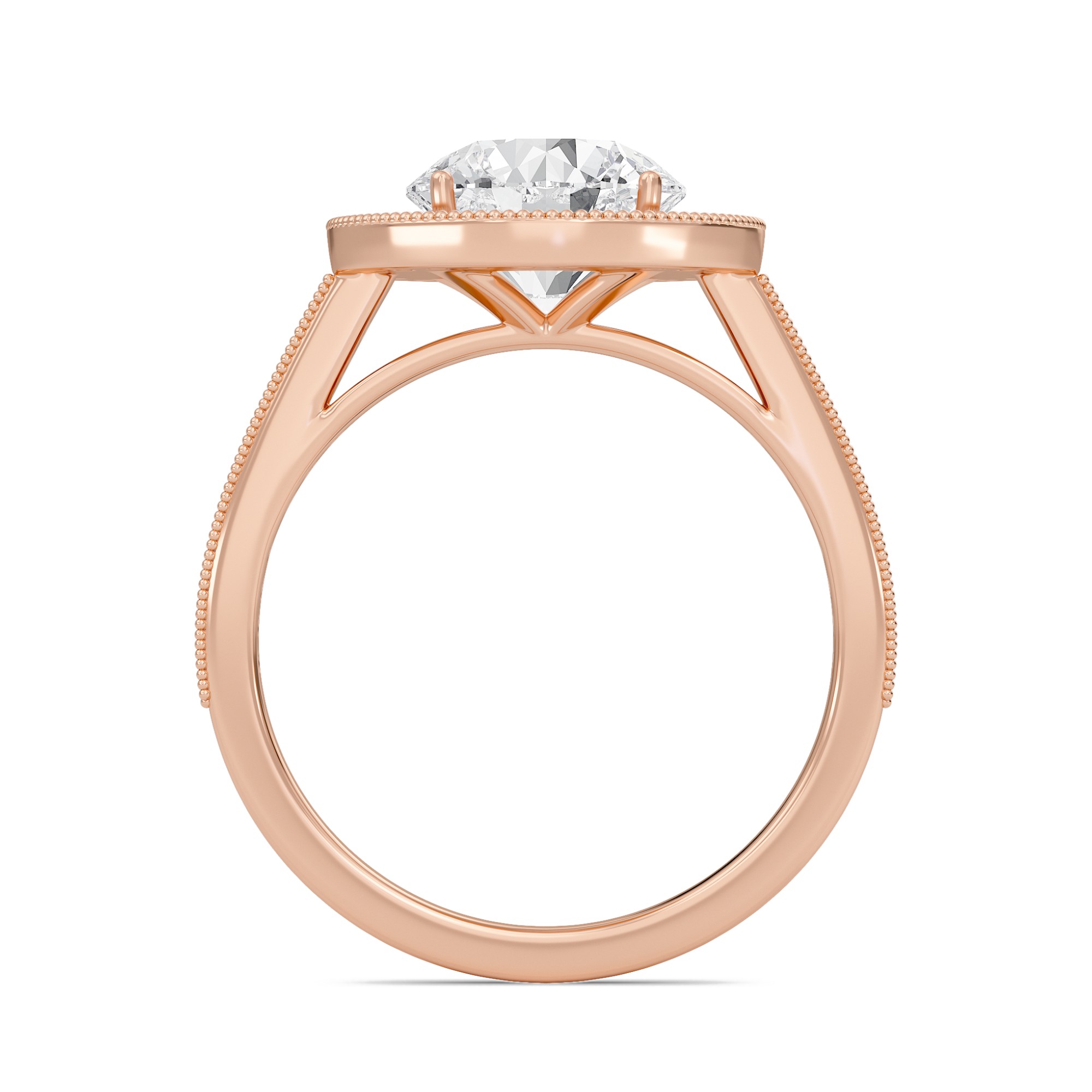 Halo Engagement Ring