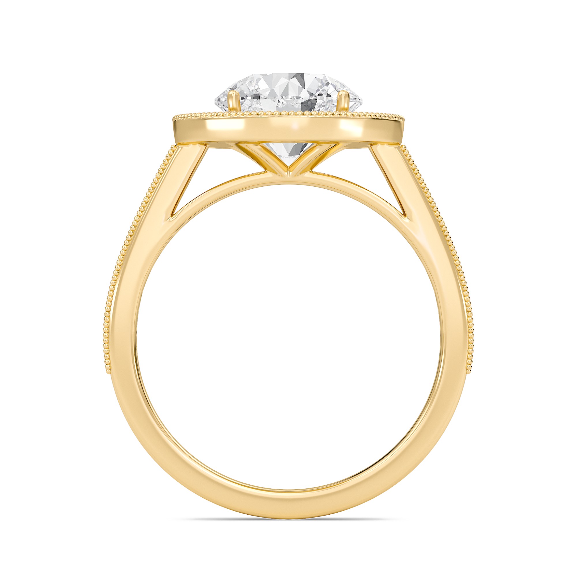 Halo Engagement Ring
