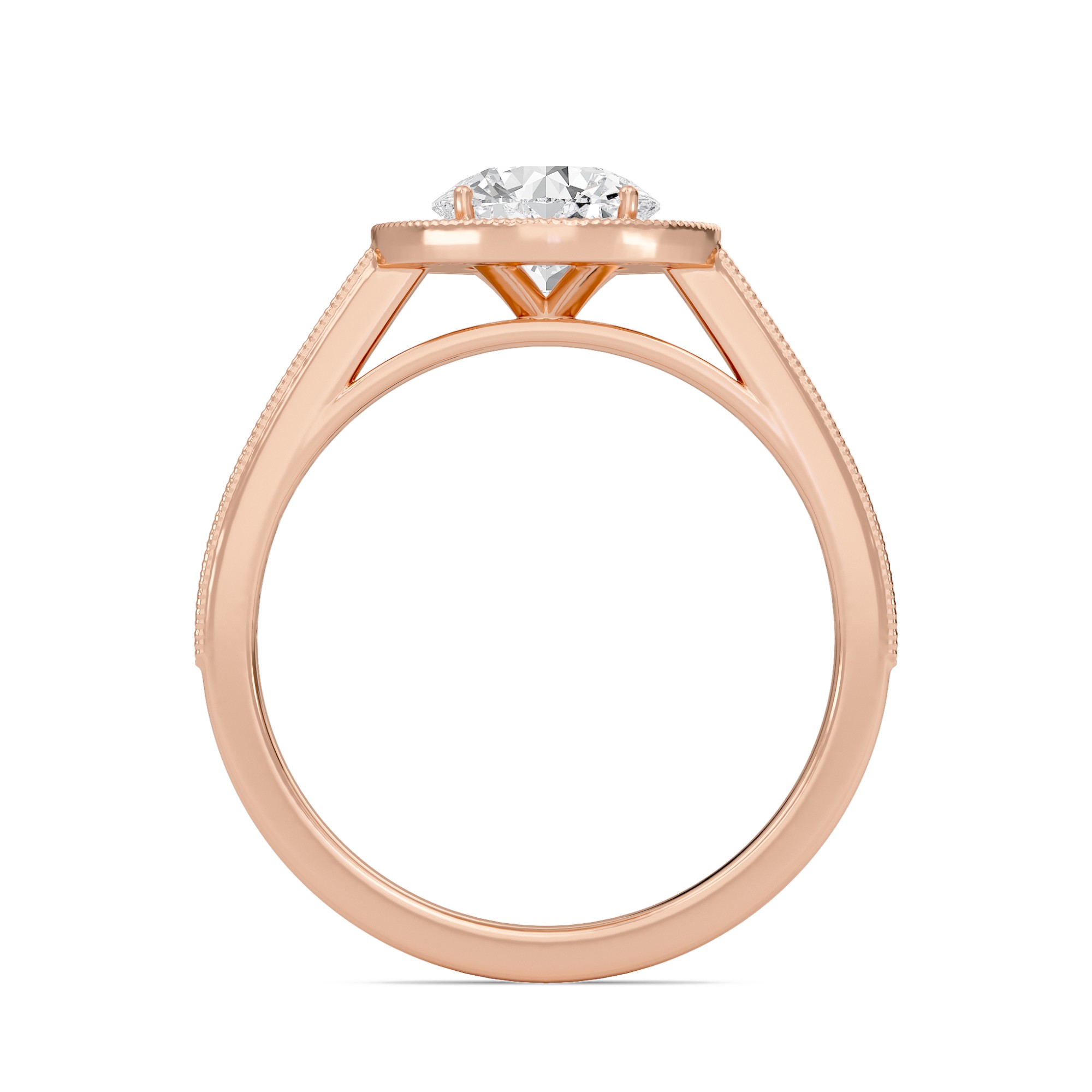 Halo Engagement Ring