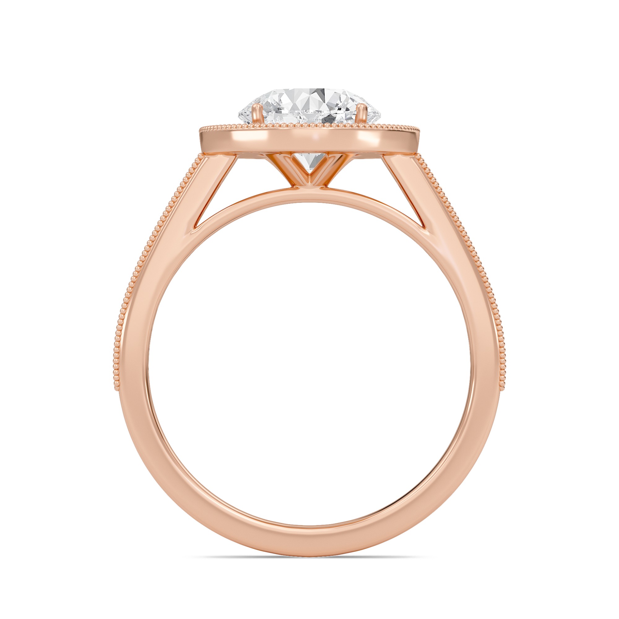 Halo Engagement Ring