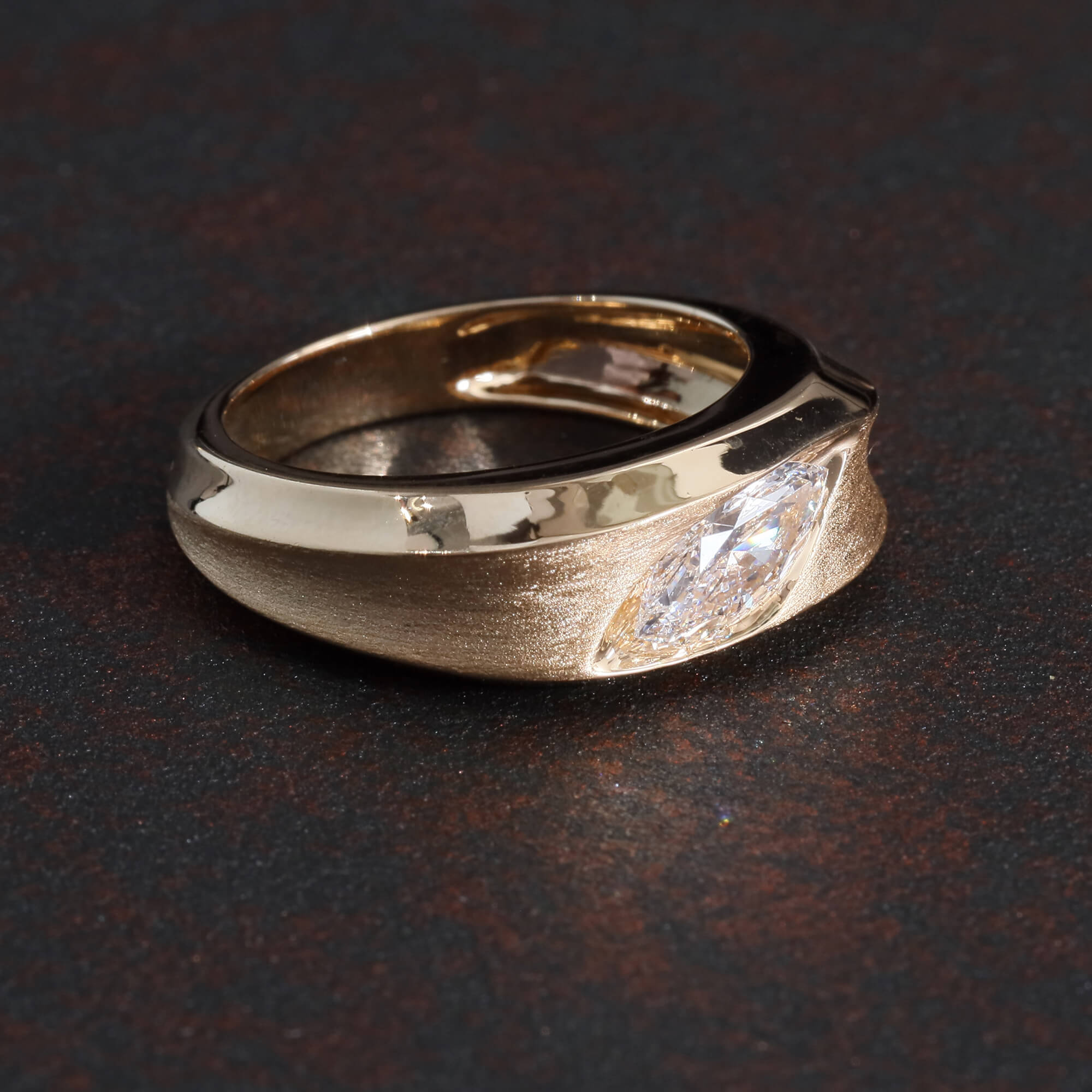 Marquise Signet Ring