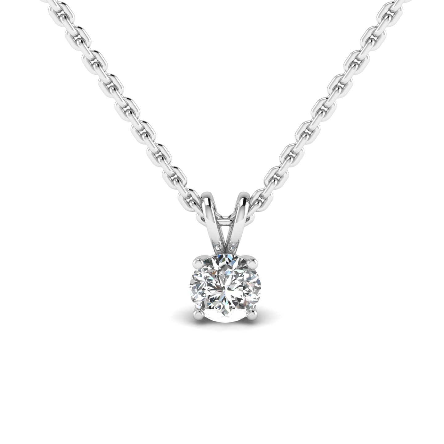 Classic Solitaire Pendant