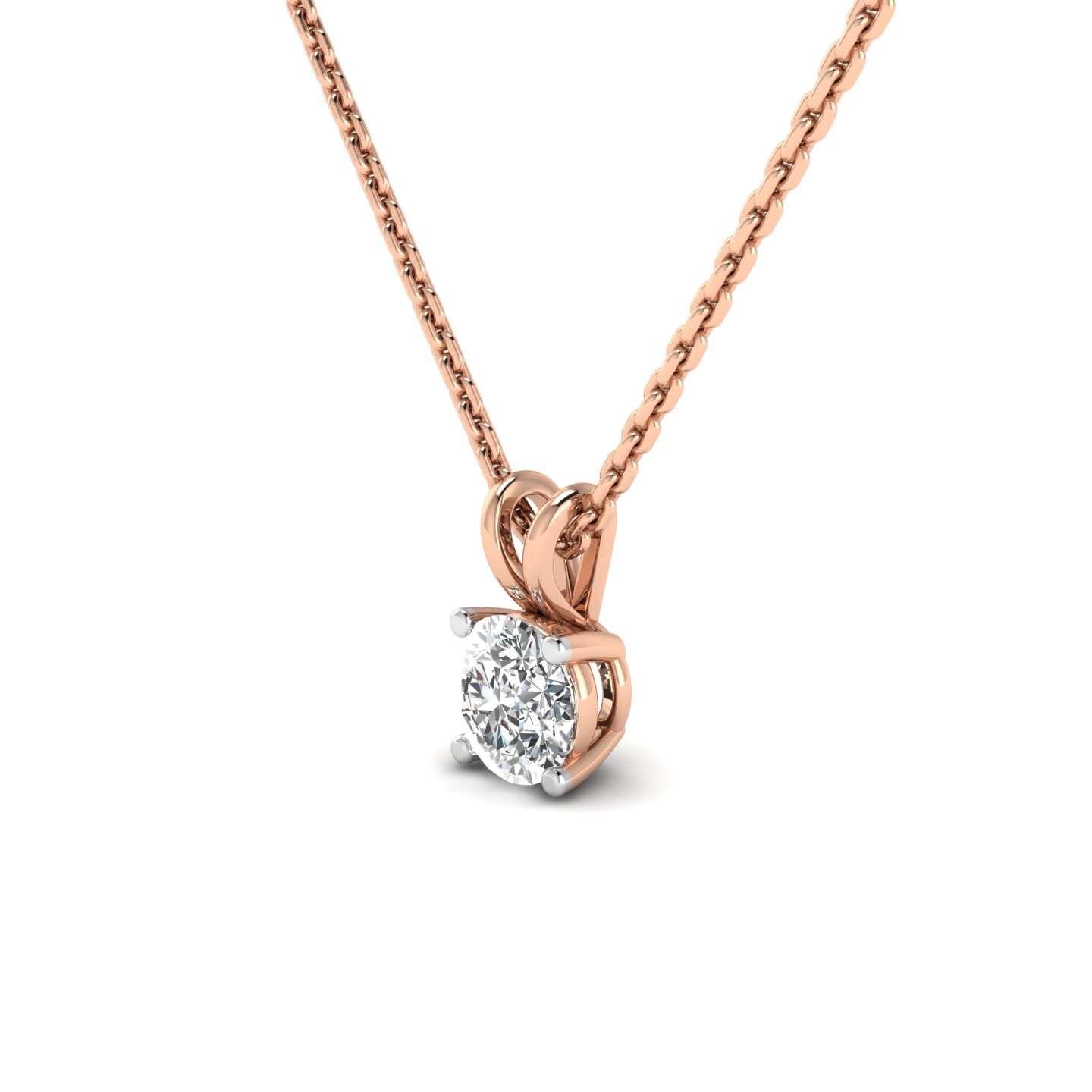 Classic Solitaire Pendant