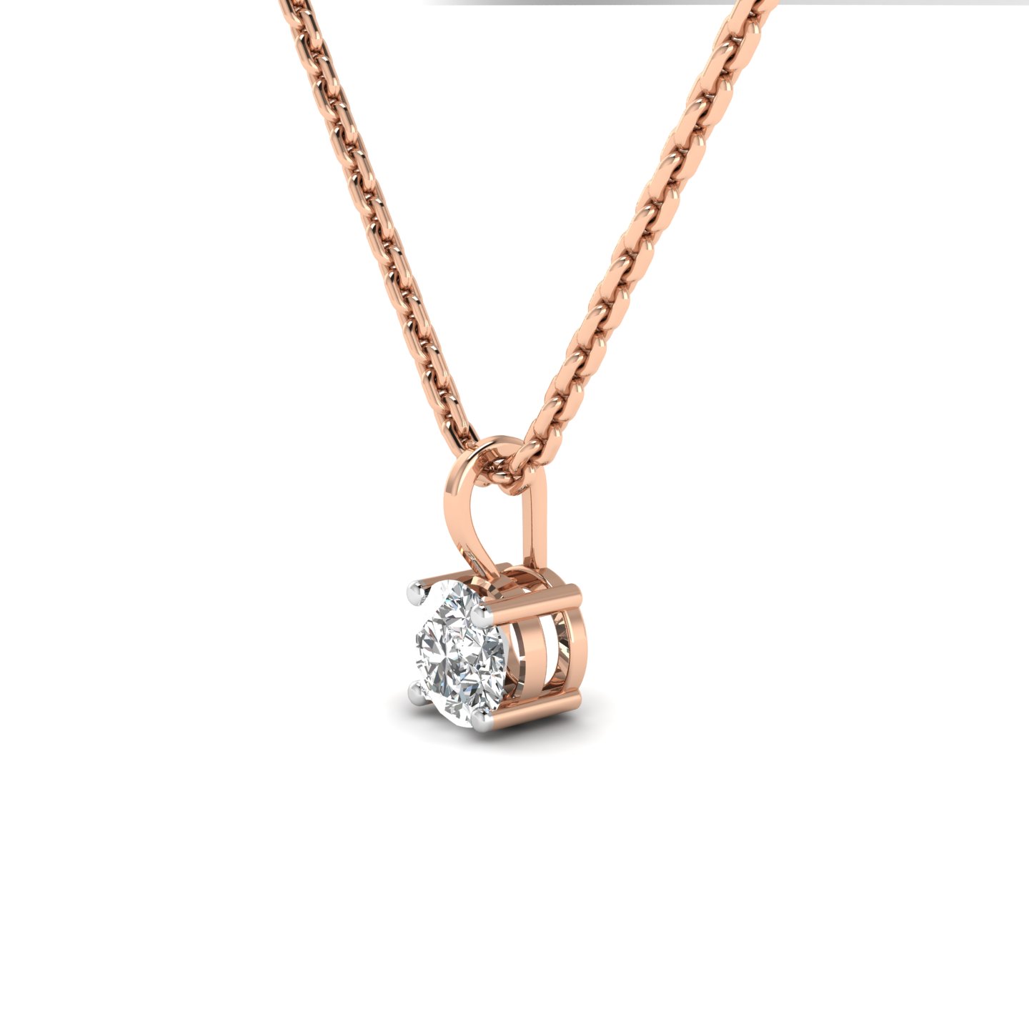 Brillliant Solitaire Pendant