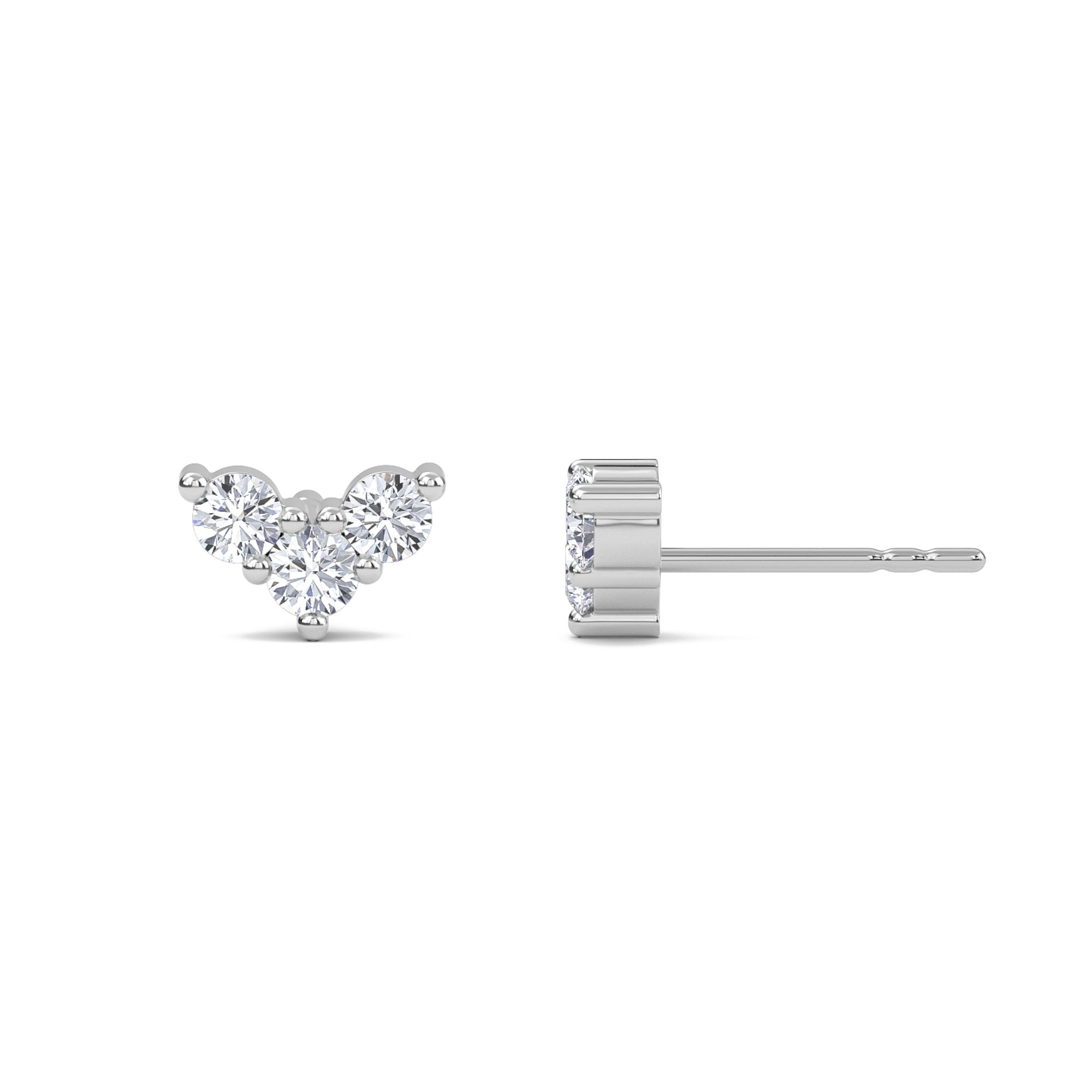Triology Stud Earrings