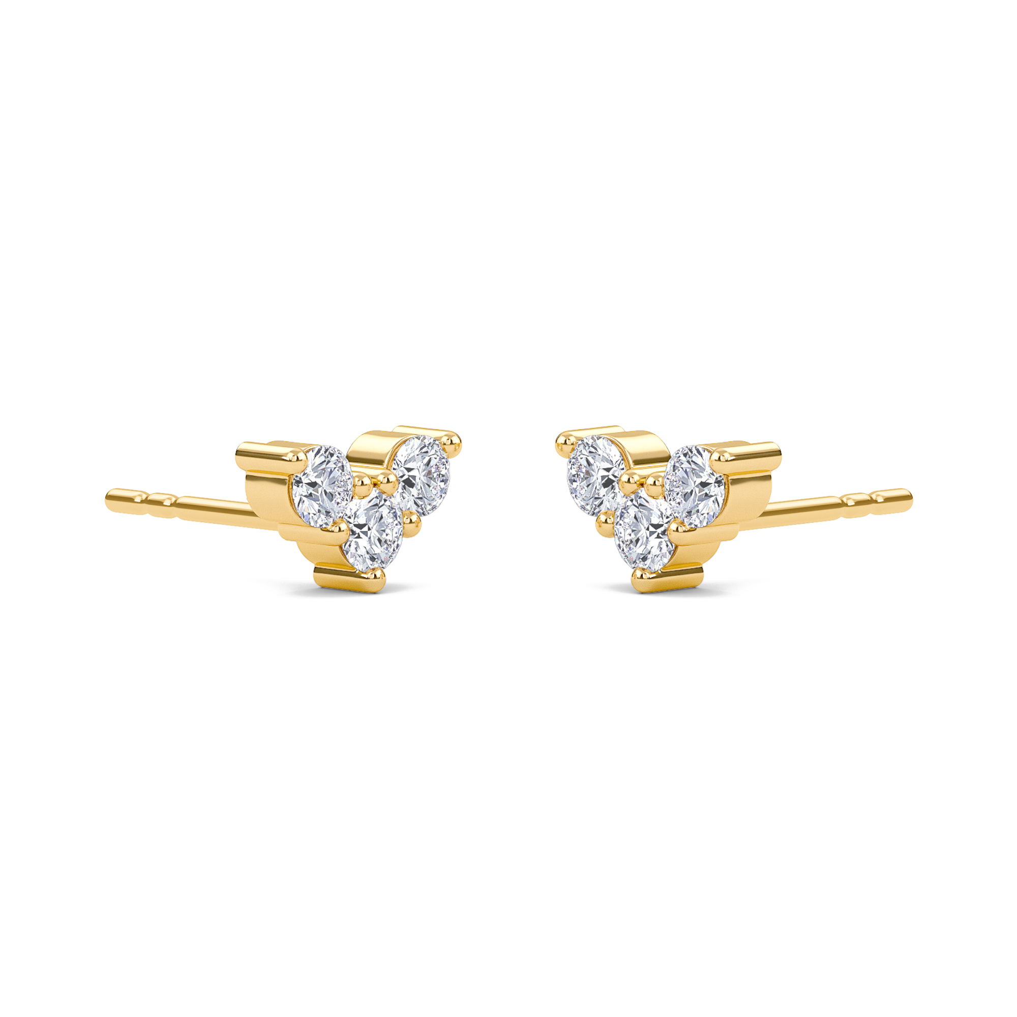 Triology Stud Earrings