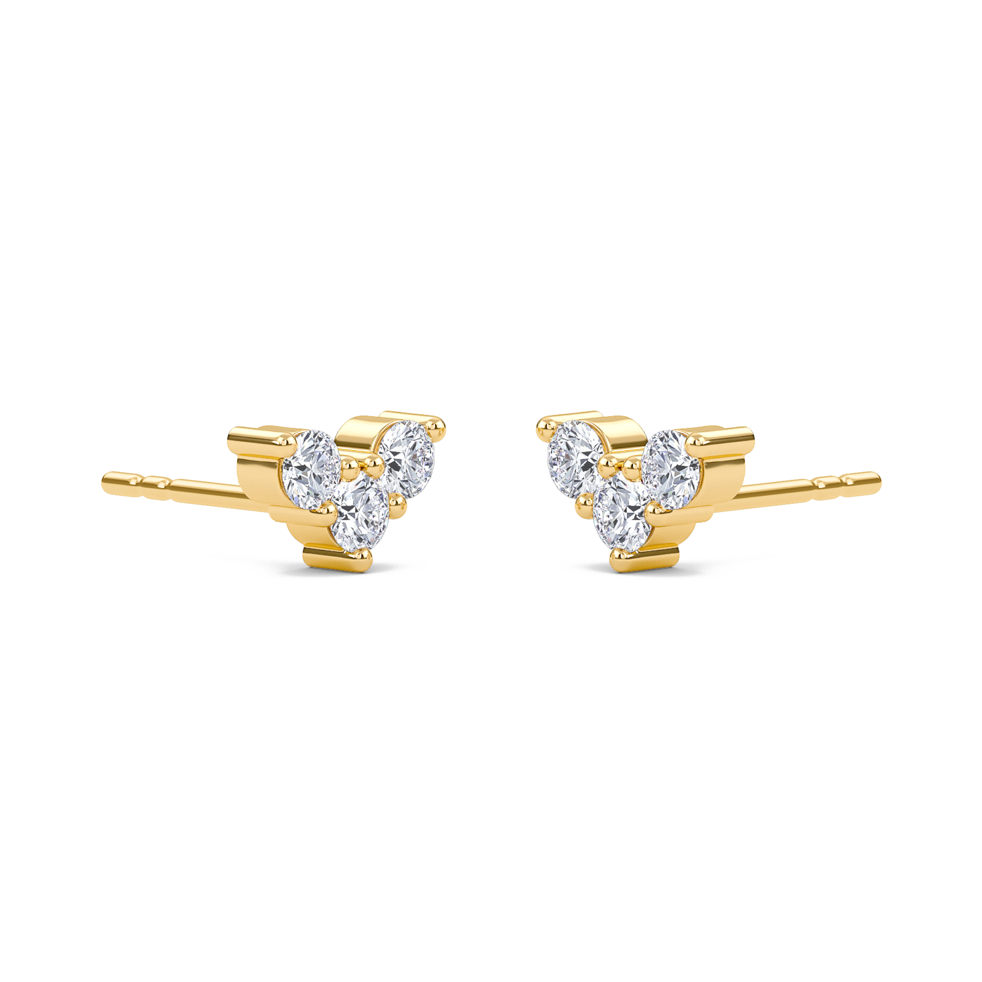 Triology Stud Earrings