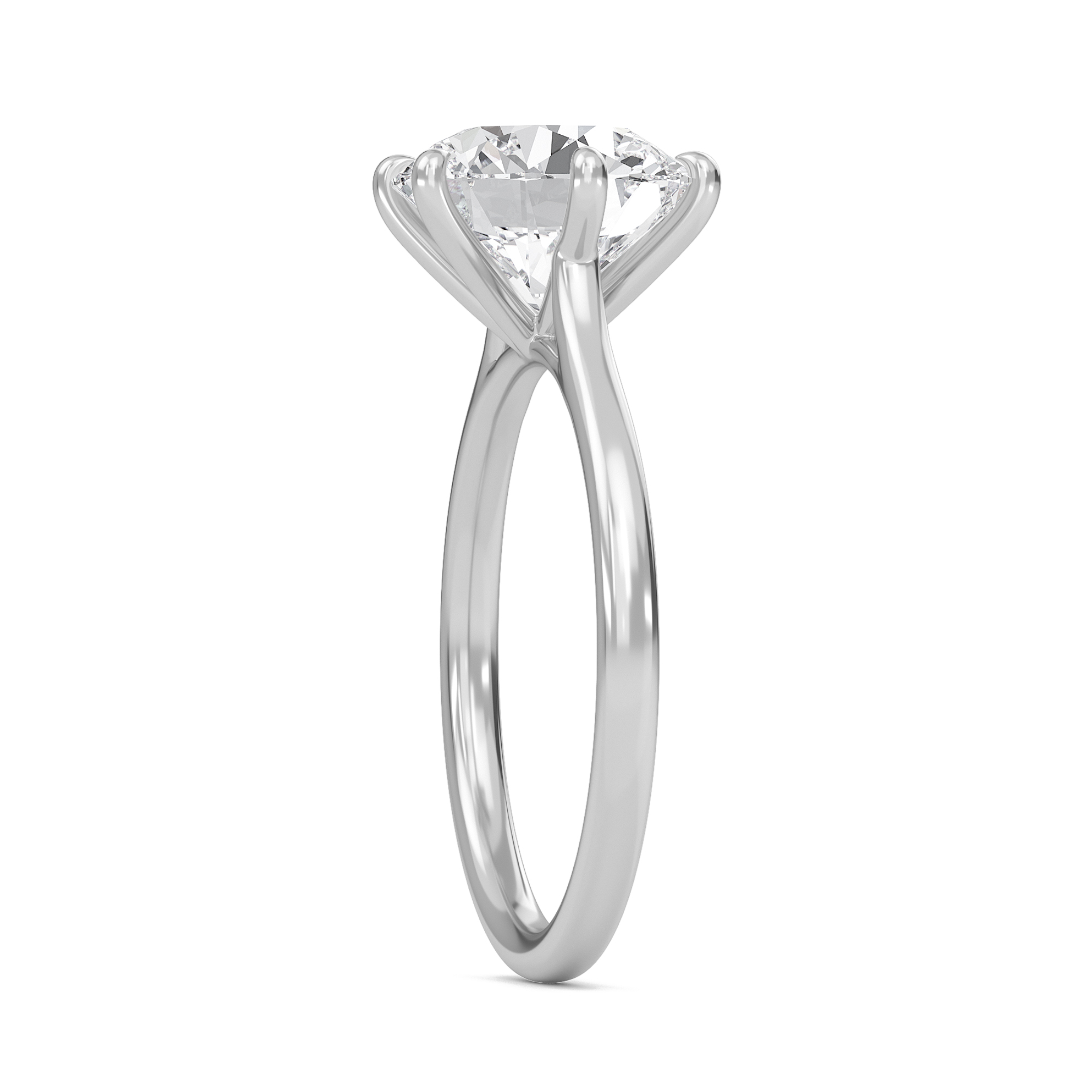 Classic Solitaire 6 Prong Ring