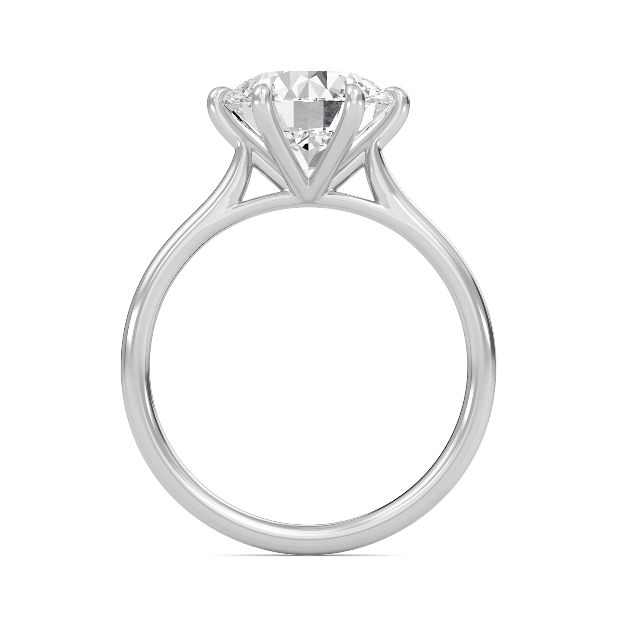 Classic Solitaire 6 Prong Ring