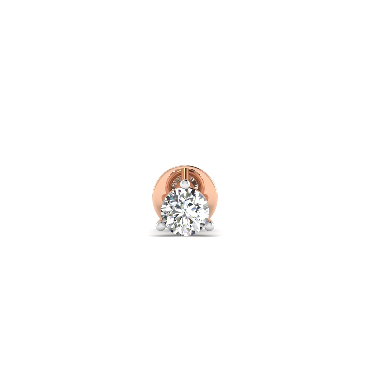 Dazzling Solitaire Stud